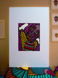 "GRE Juegos en rojo" | MX Original Painting