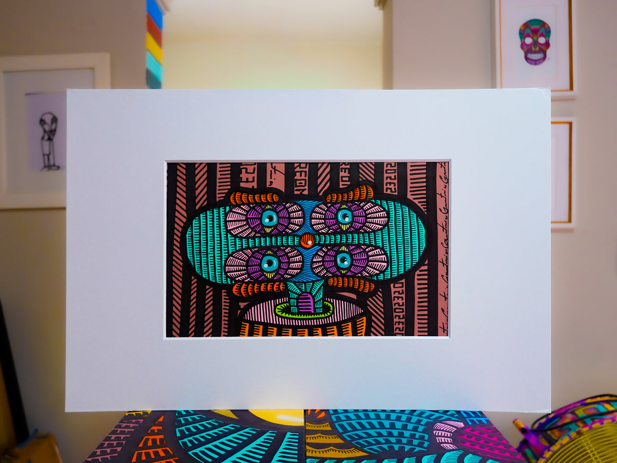"GRE Vistazo doble" | MX Original Painting