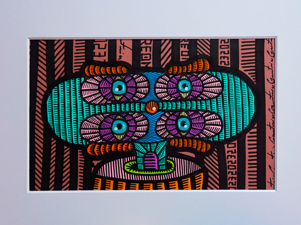 "GRE Vistazo doble" | MX Original Painting