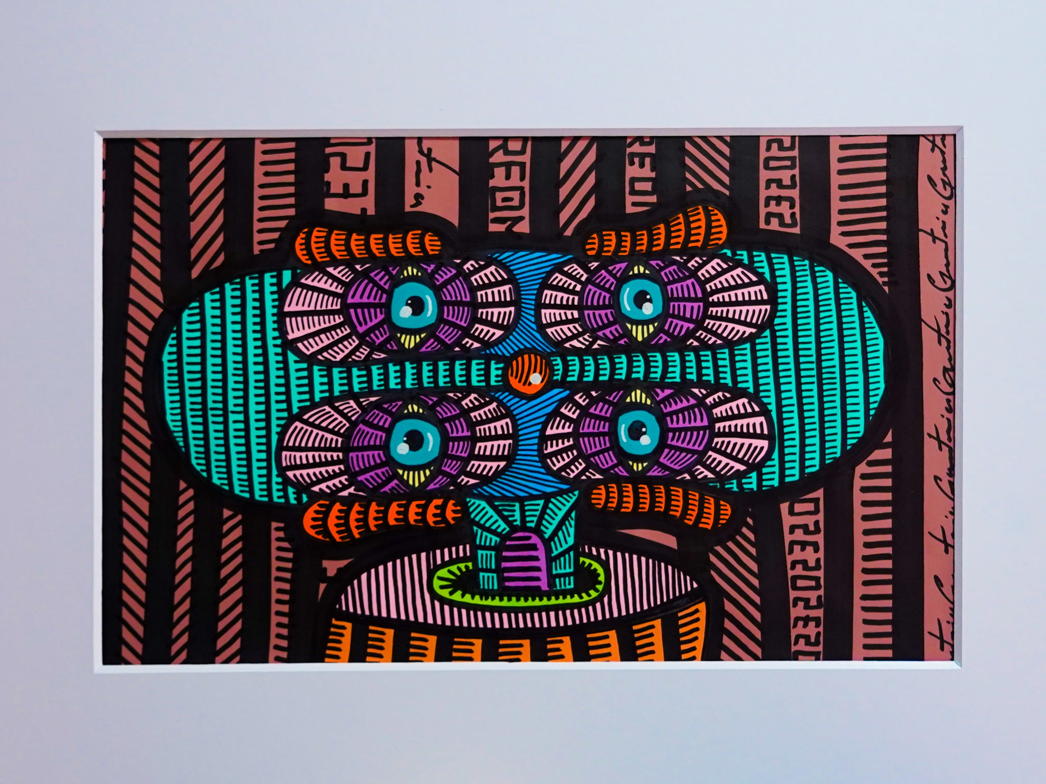 "GRE Vistazo doble" | MX Original Painting