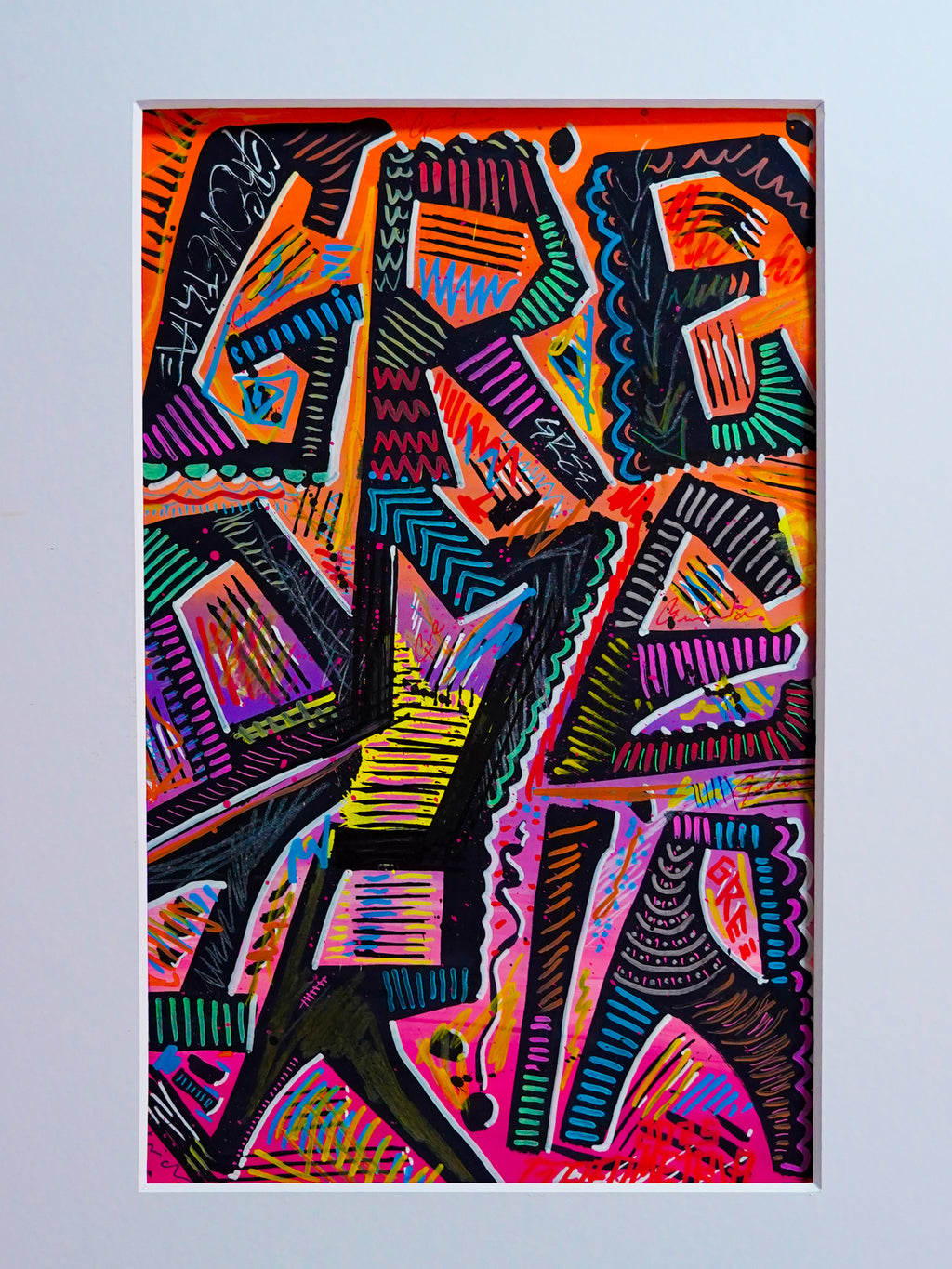 "GRE OME TRIA" | MX Original Painting