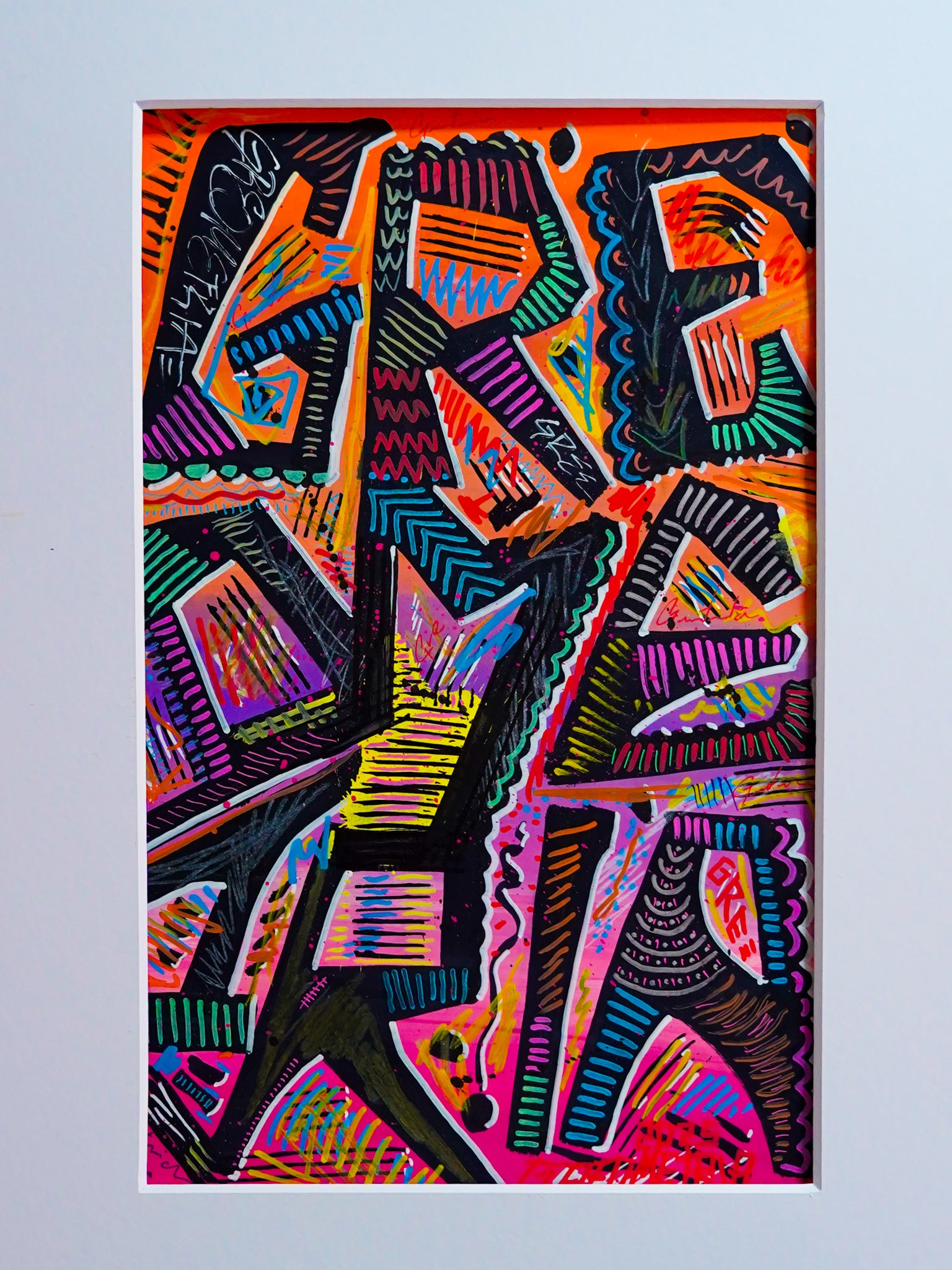 "GRE OME TRIA" | MX Original Painting