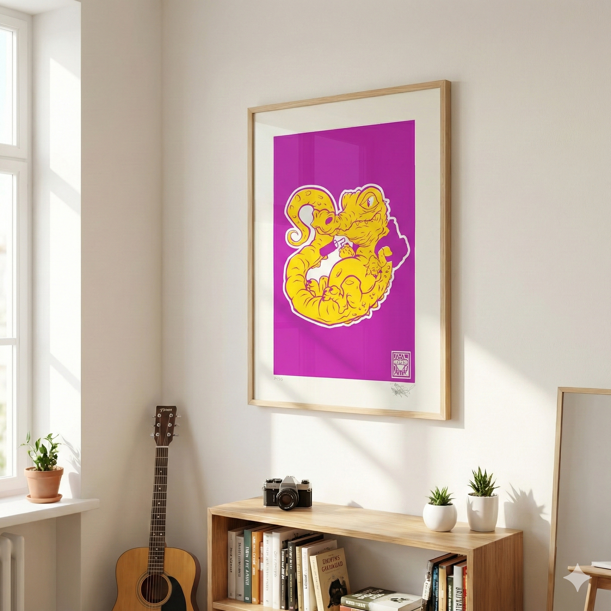 "Cocodrilo" | MX Original Print Artwork