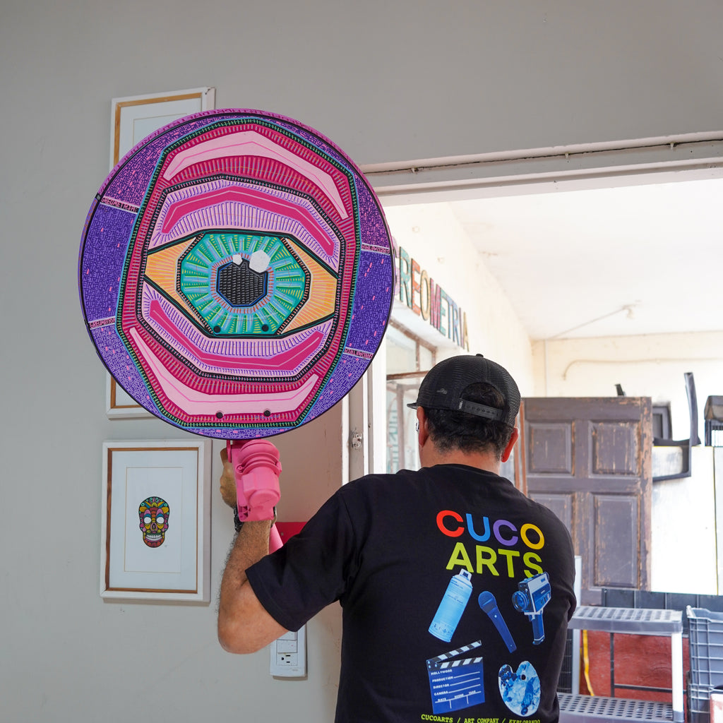 Custom Painted Antenna "El ojo" - MX Original Custom