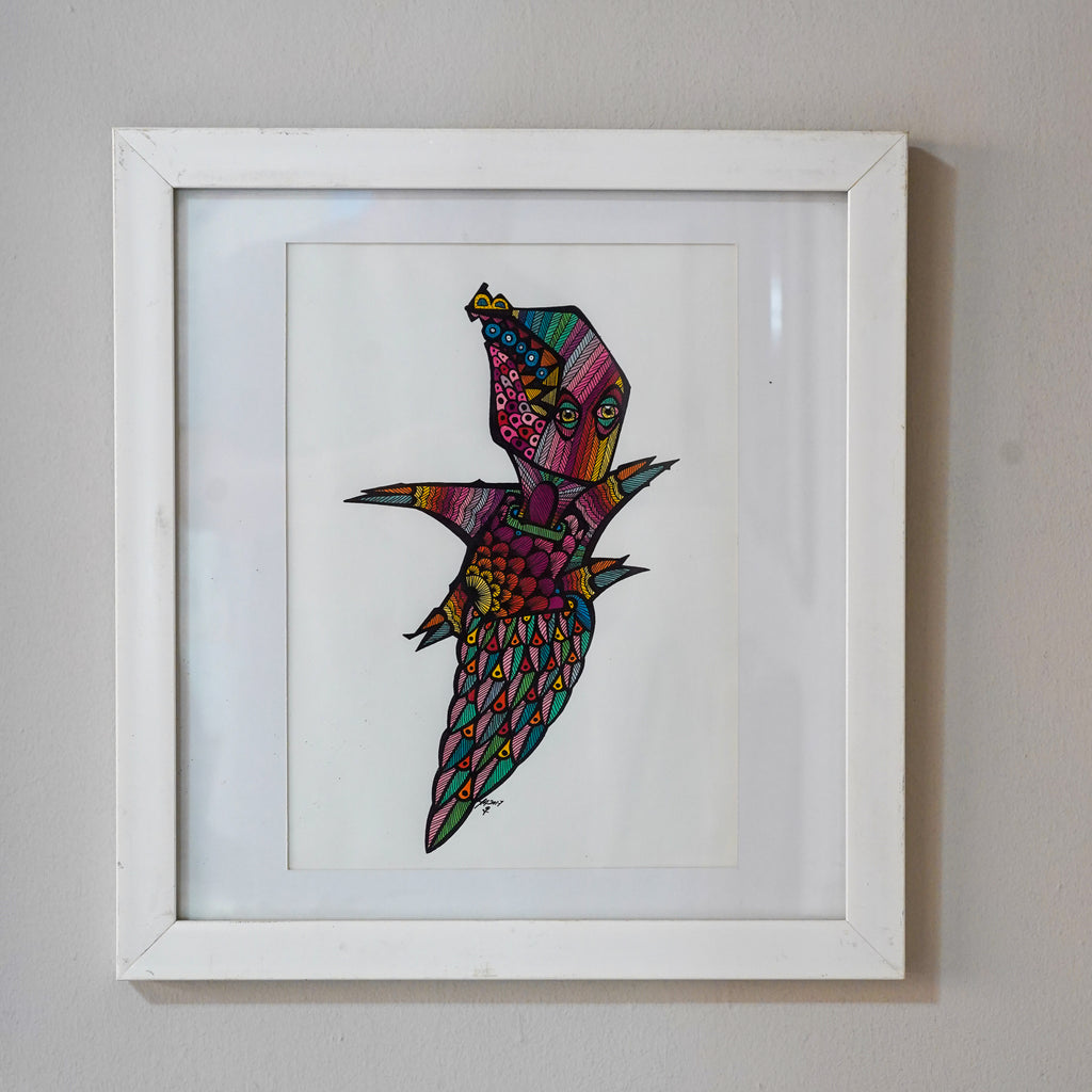 "Alebrije ave reptil" | MX Original Artwork
