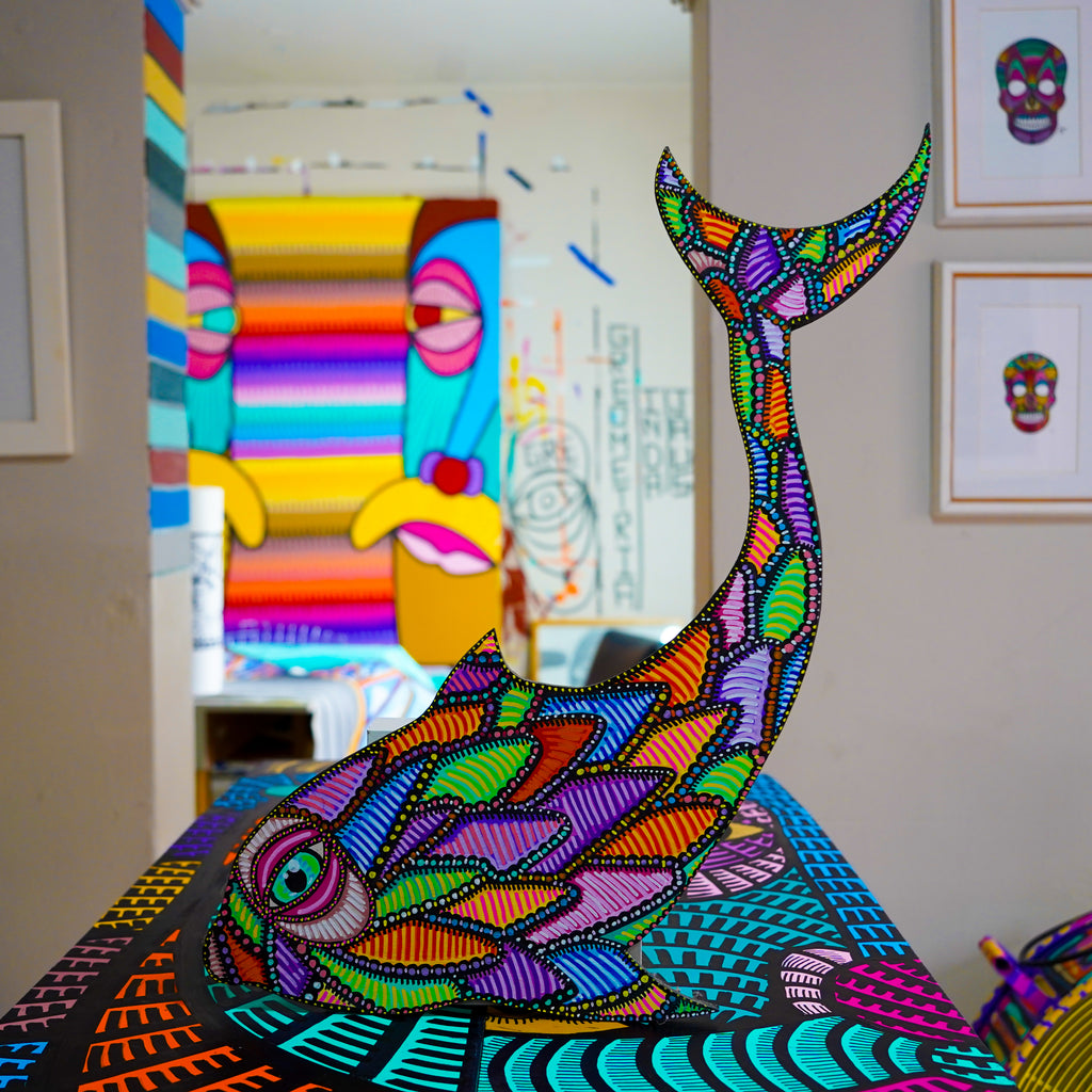 "Greo pez 2" - MX Original Painted Fish