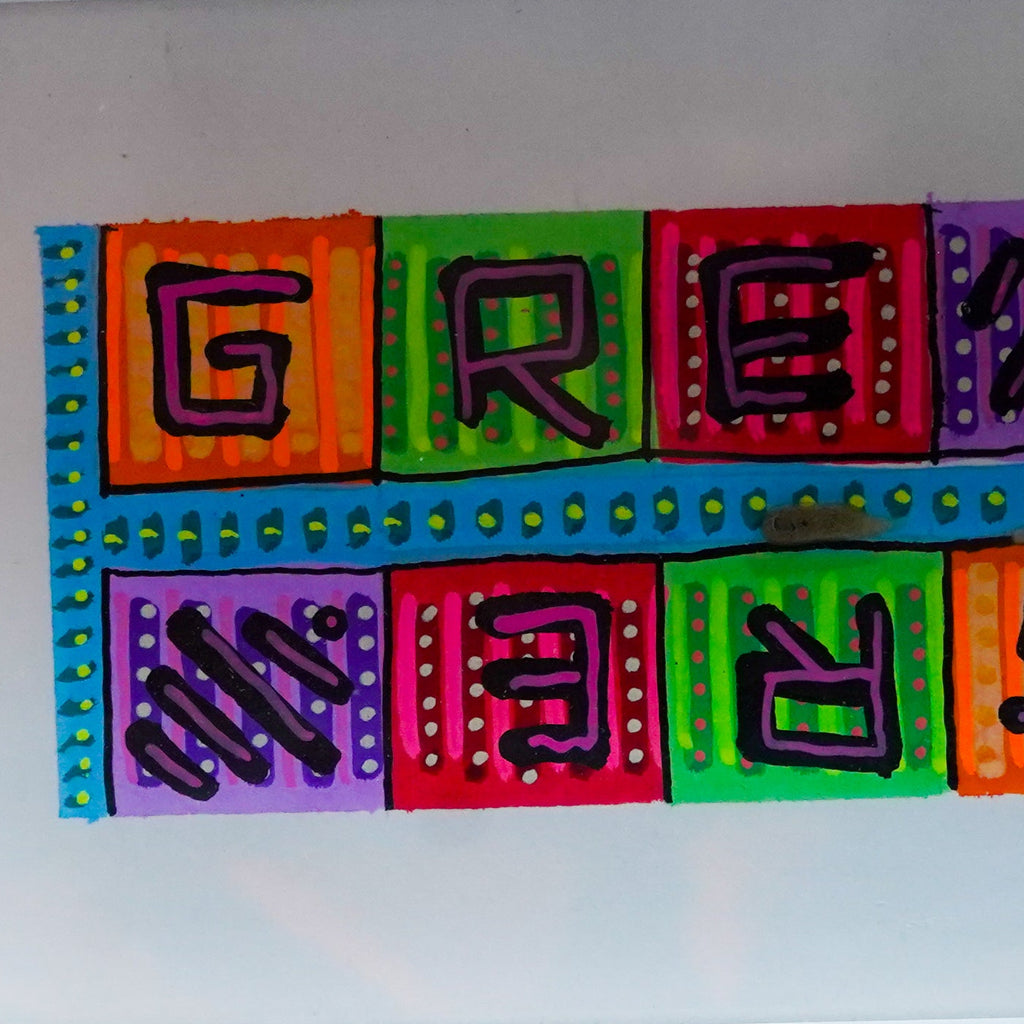 "GRE GRE" - Framed MX Original Painting
