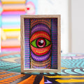 "Ojo 3" - Framed MX Original Painting