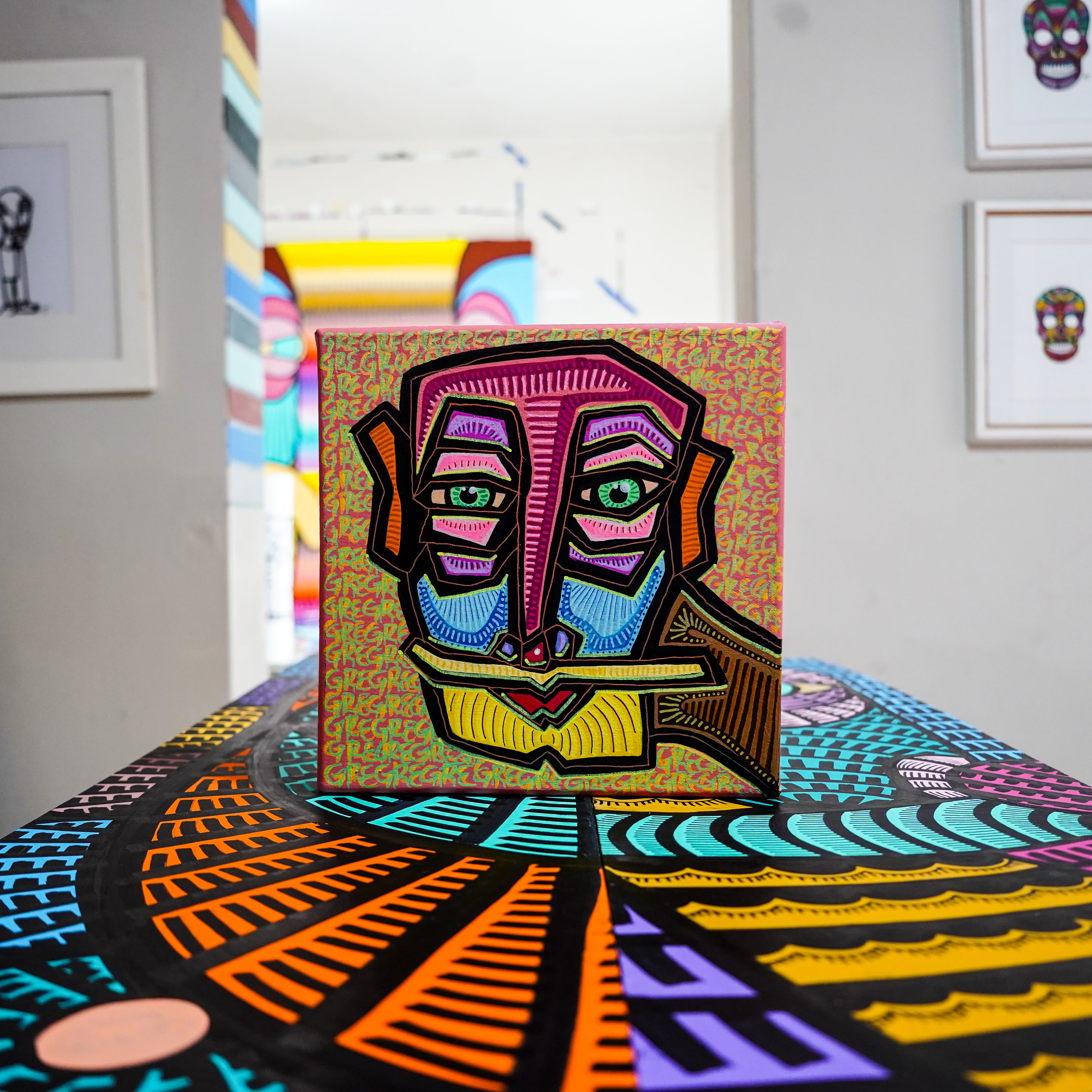 "Rostro 1" - MX Original Painting