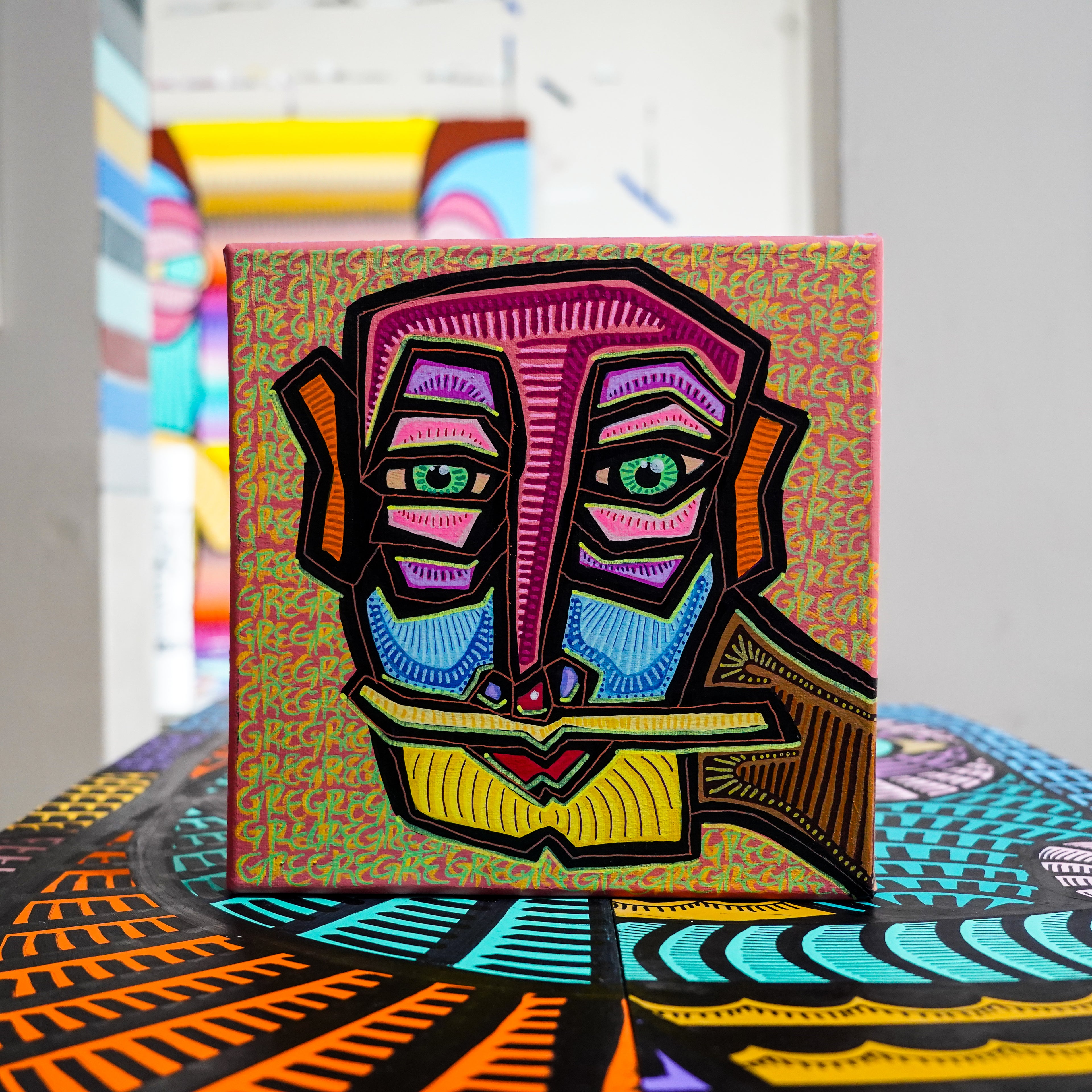 "Rostro 1" - MX Original Painting