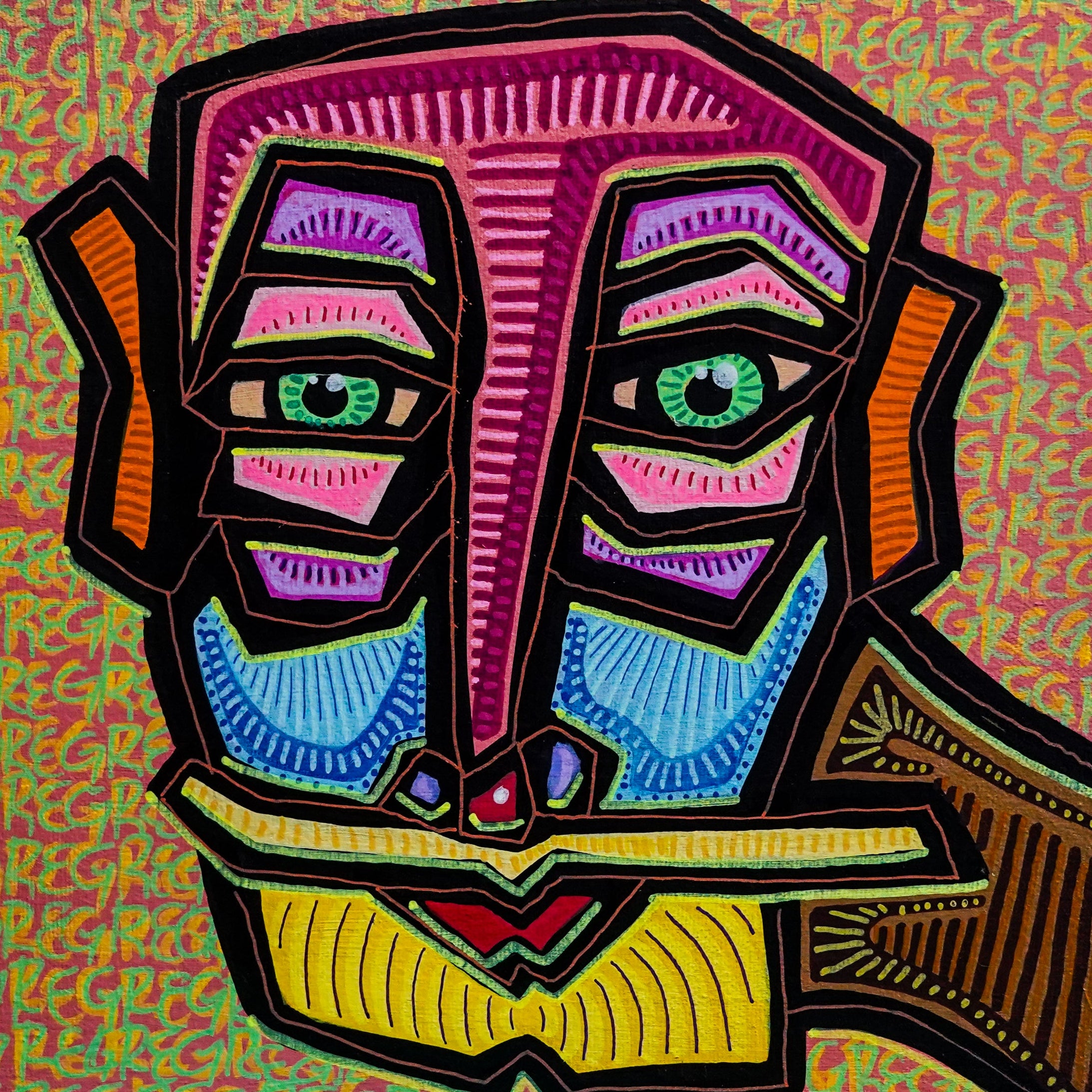 "Rostro 1" - MX Original Painting