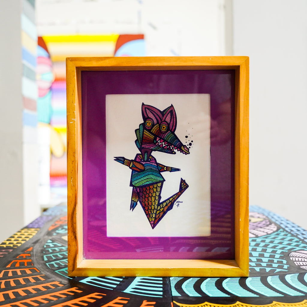 "Alebrije 1" - Framed MX Original Painting