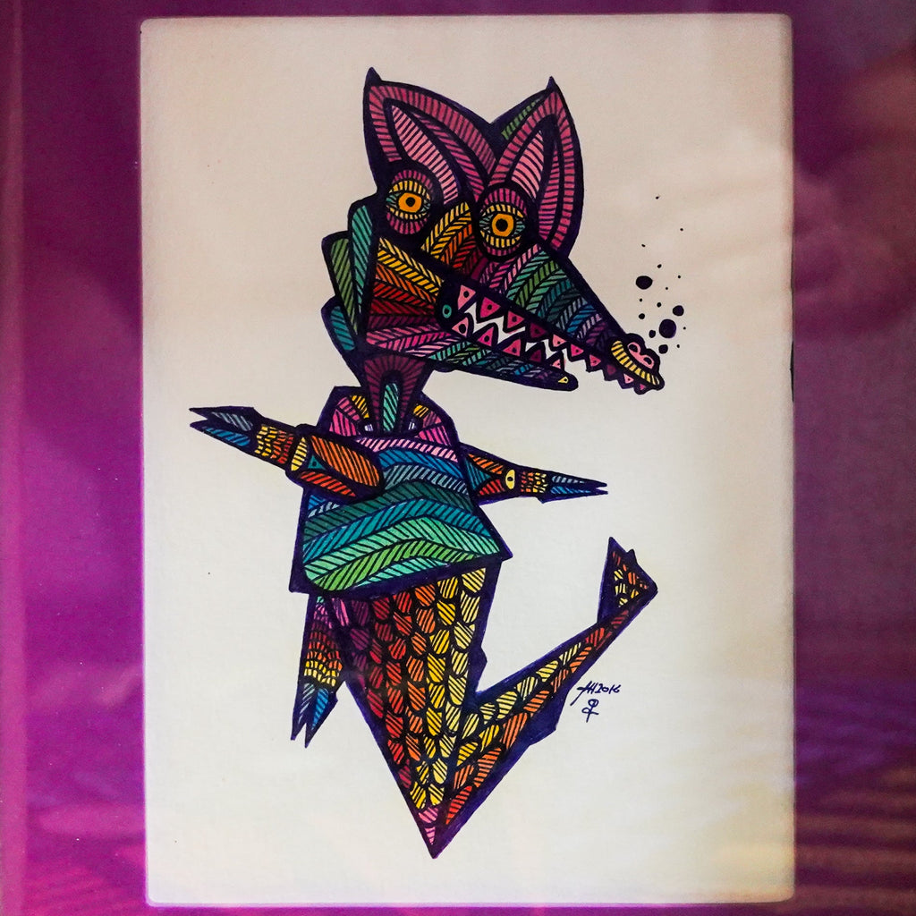 "Alebrije 1" - Framed MX Original Painting