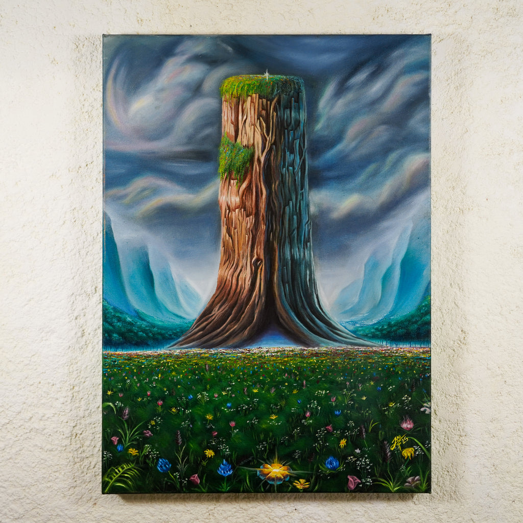 "La muerte florece" - MX Original Painting