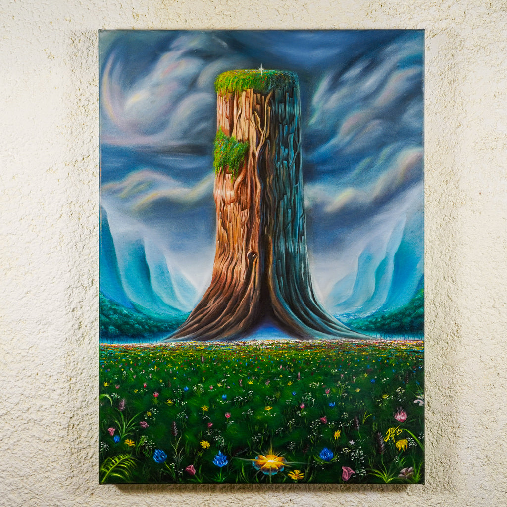 "La muerte florece" - MX Original Painting