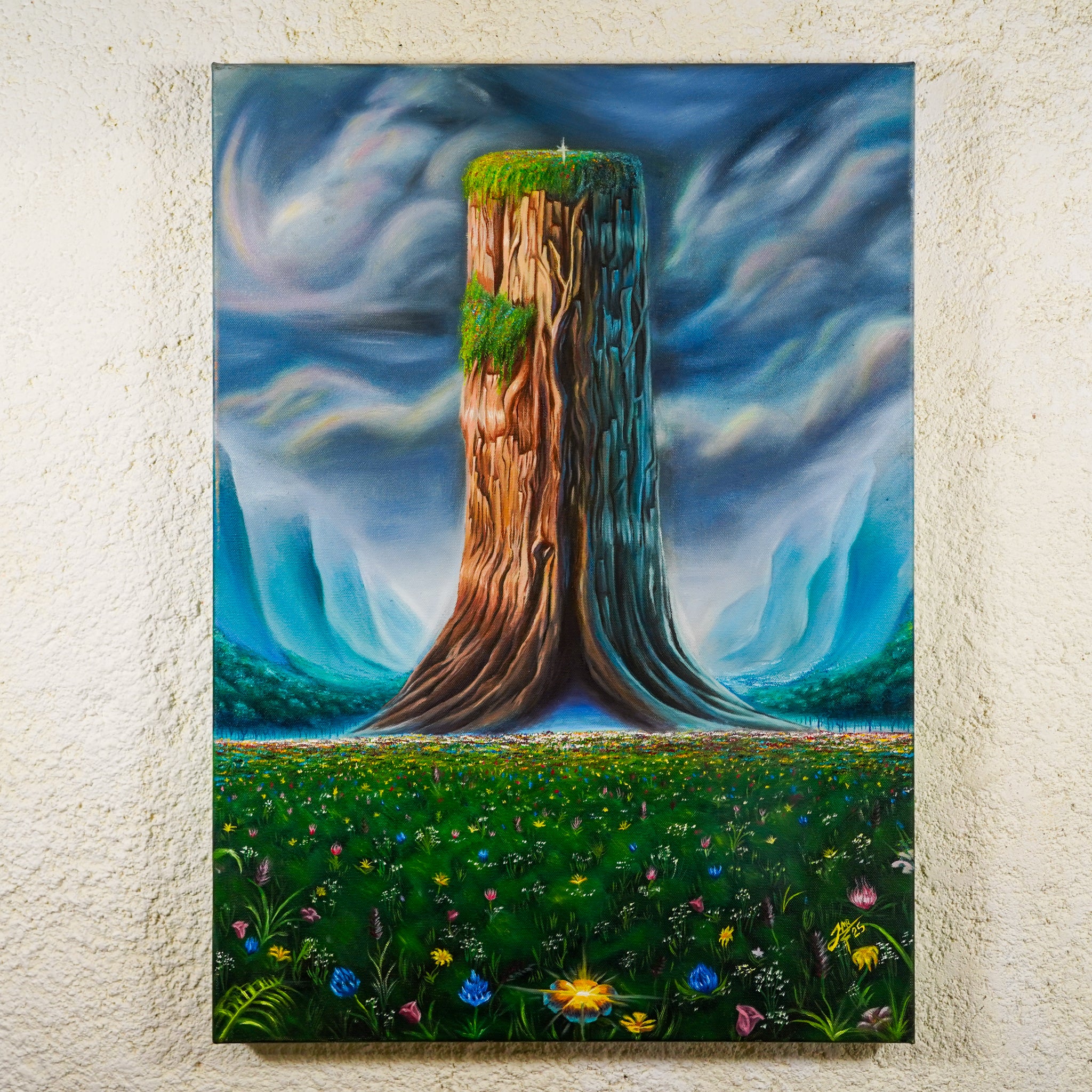 "La muerte florece" - MX Original Painting