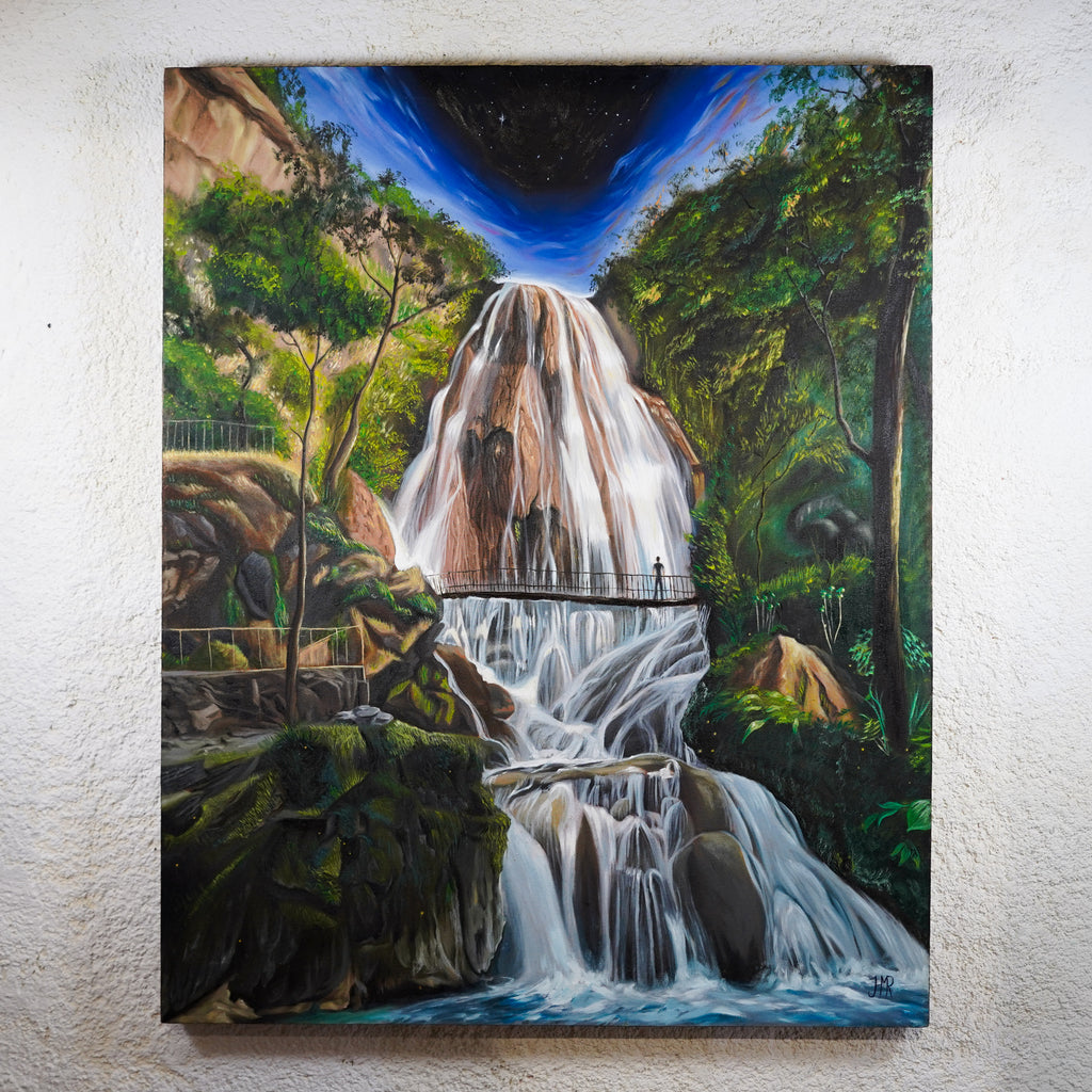 "La Cola de Caballo desde el Reino invisible" - MX Original Painting