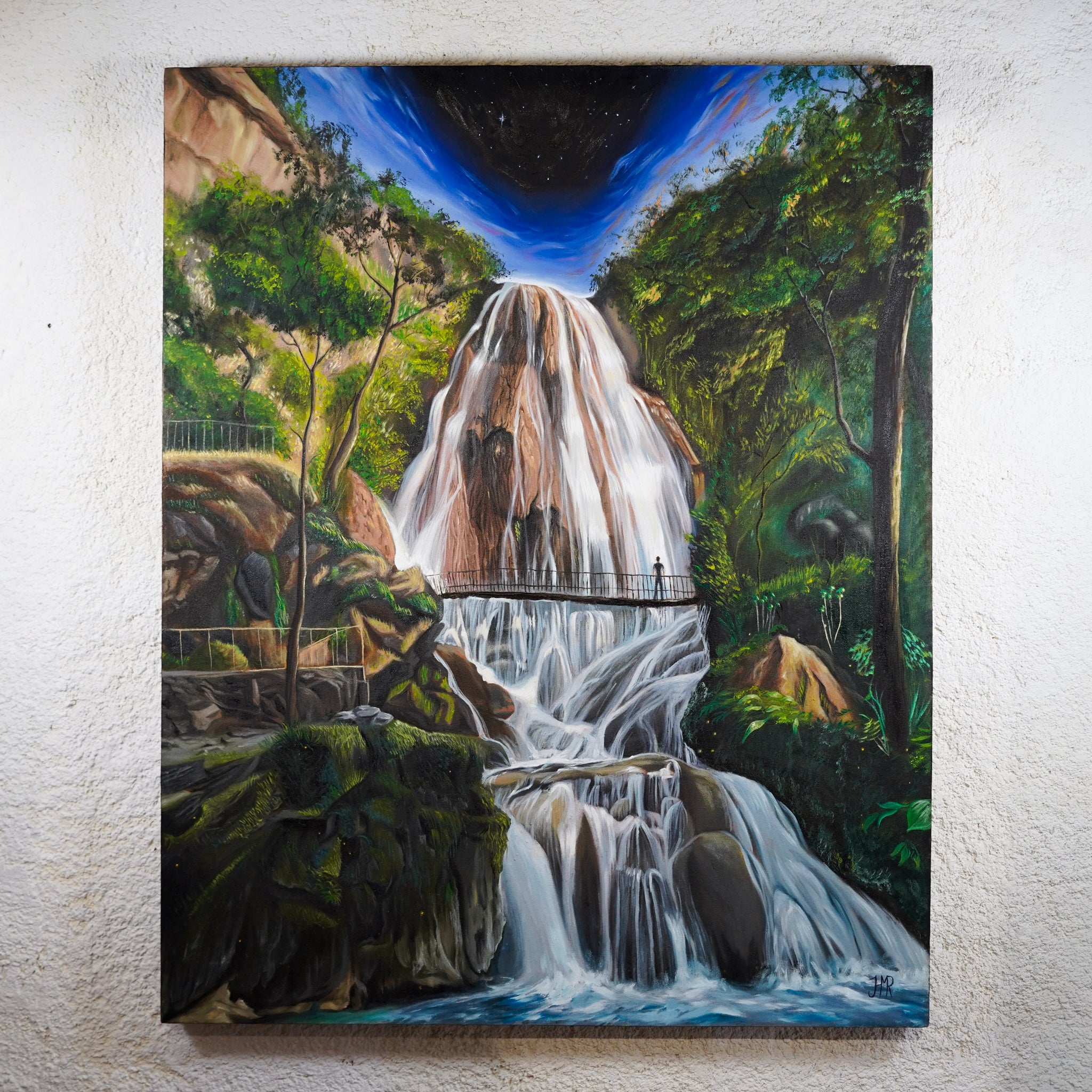 "La Cola de Caballo desde el Reino invisible" - MX Original Painting