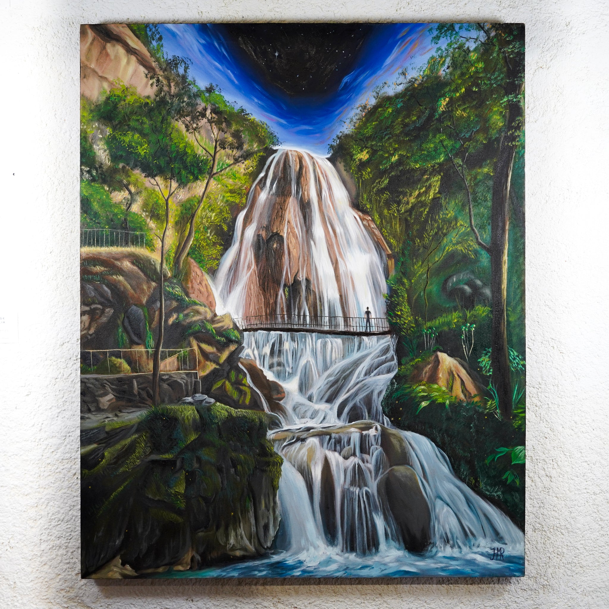 "La Cola de Caballo desde el Reino invisible" - MX Original Painting