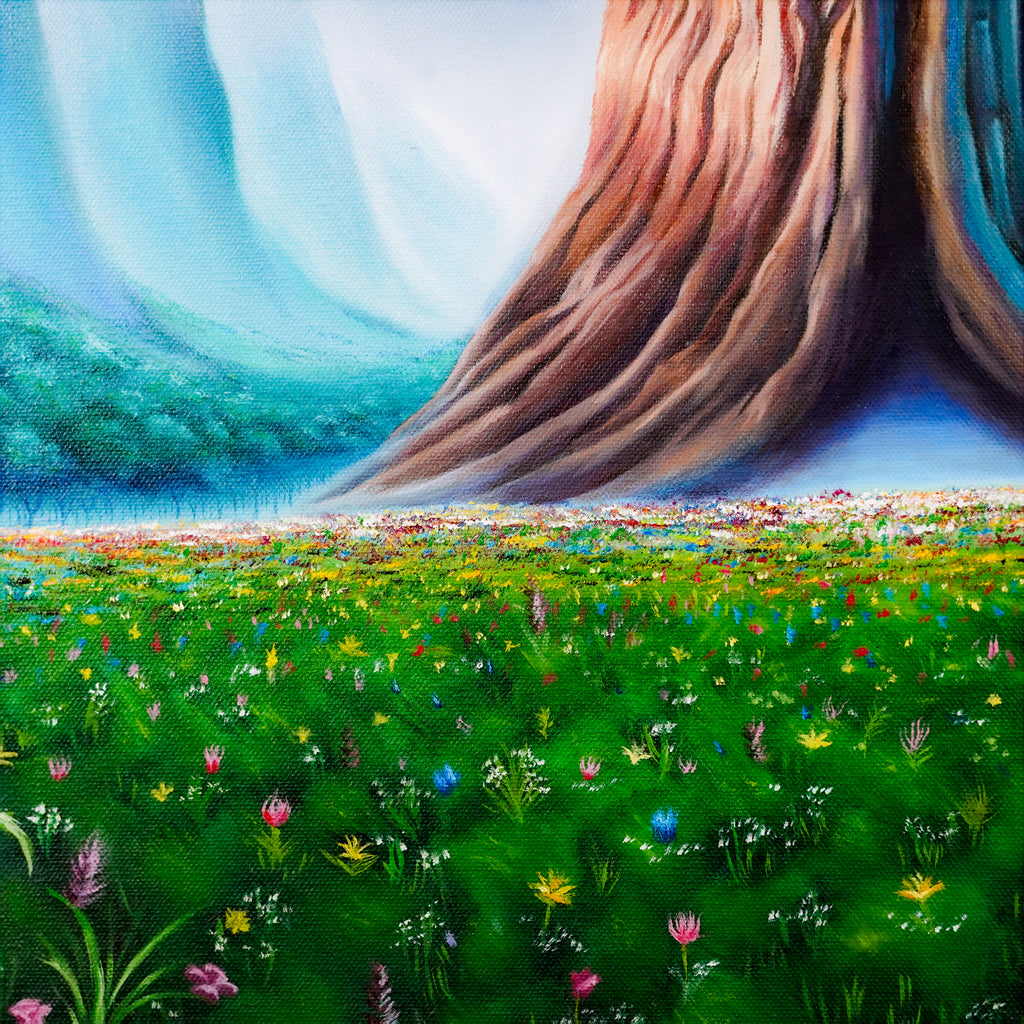 "La muerte florece" - MX Original Painting