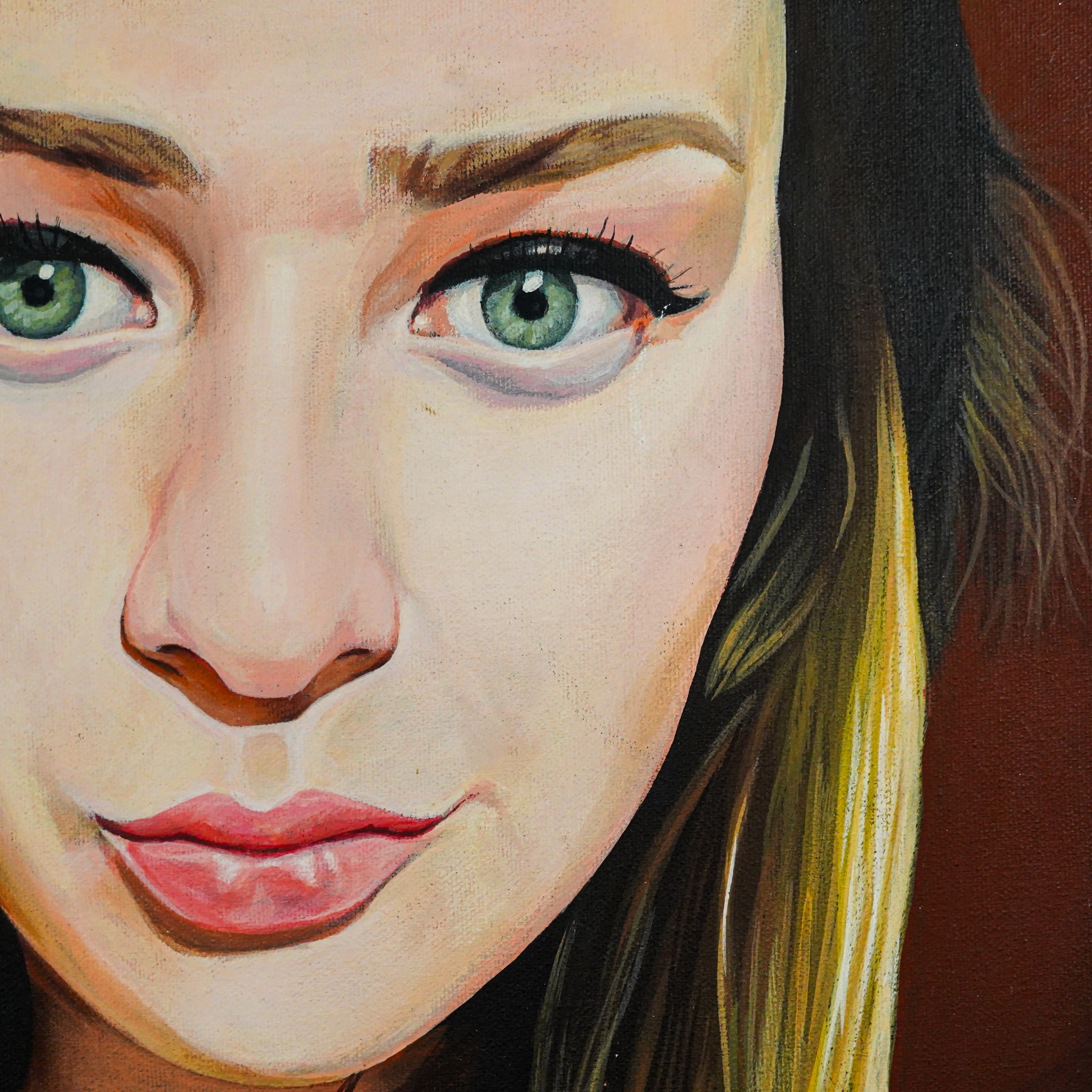 "Retrato Mina" | MX Original Painting