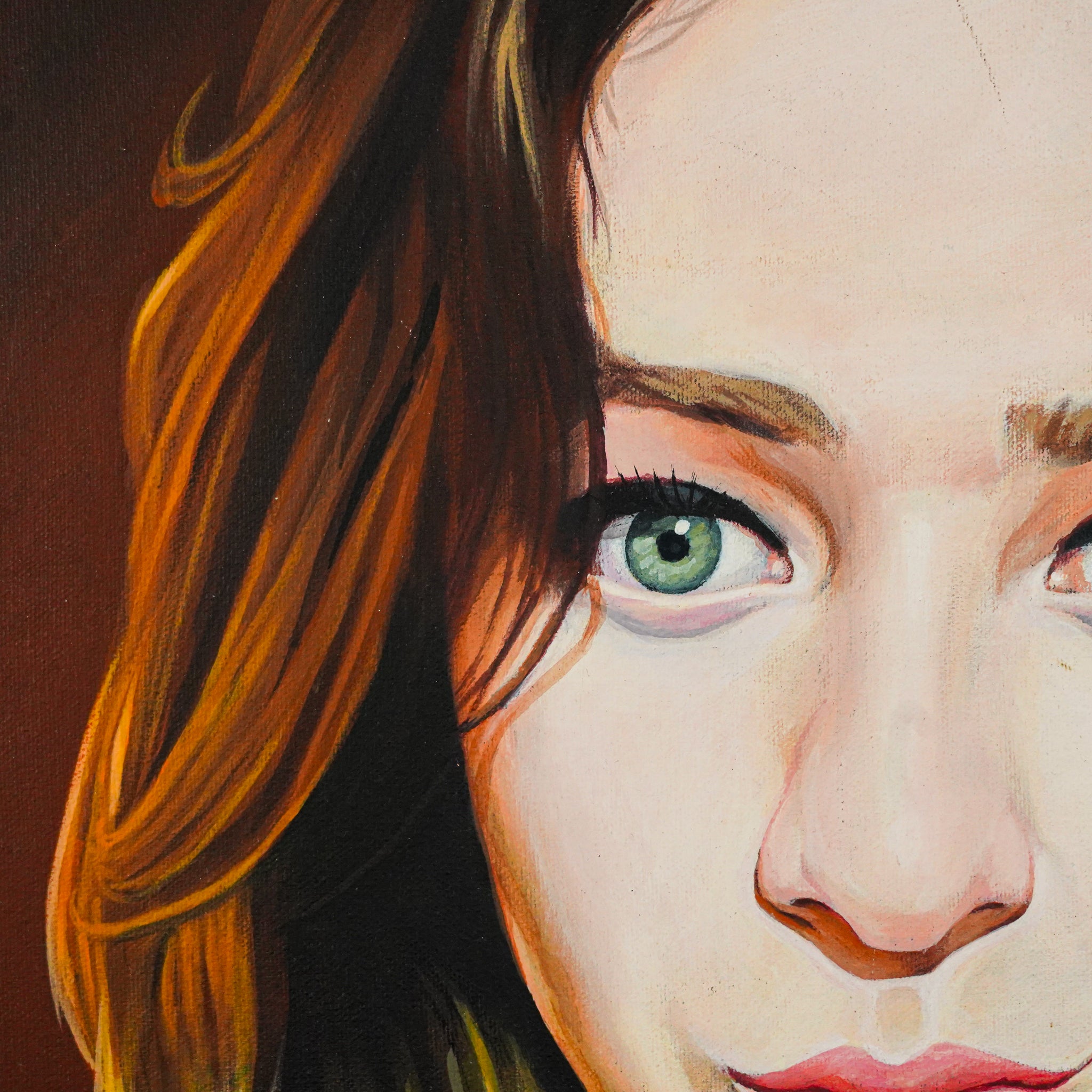 "Retrato Mina" | MX Original Painting
