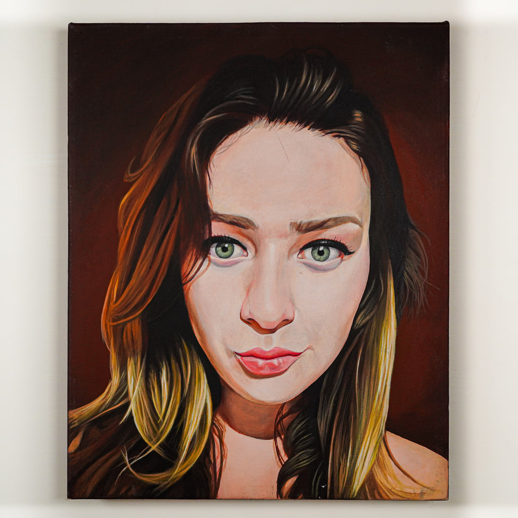 "Retrato Mina" | MX Original Painting
