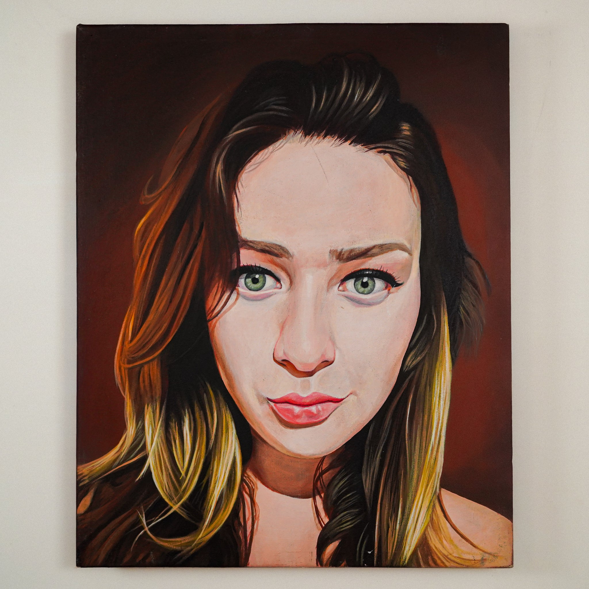 "Retrato Mina" | MX Original Painting