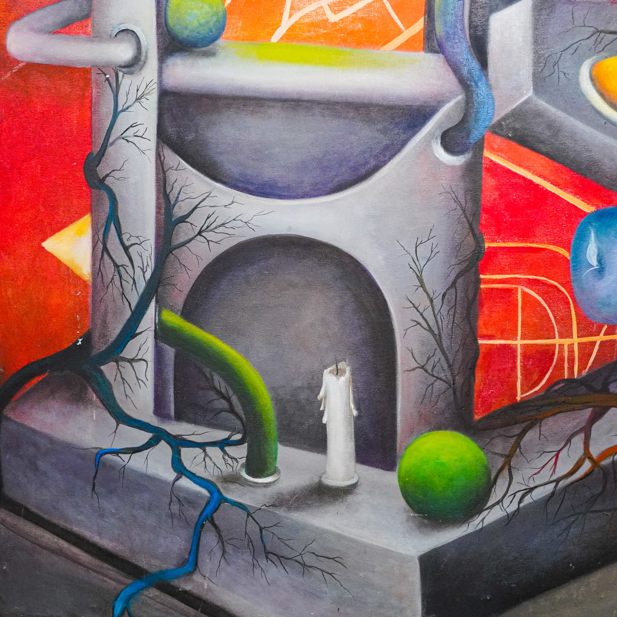 "Máquina del tiempo" | MX Original Painting