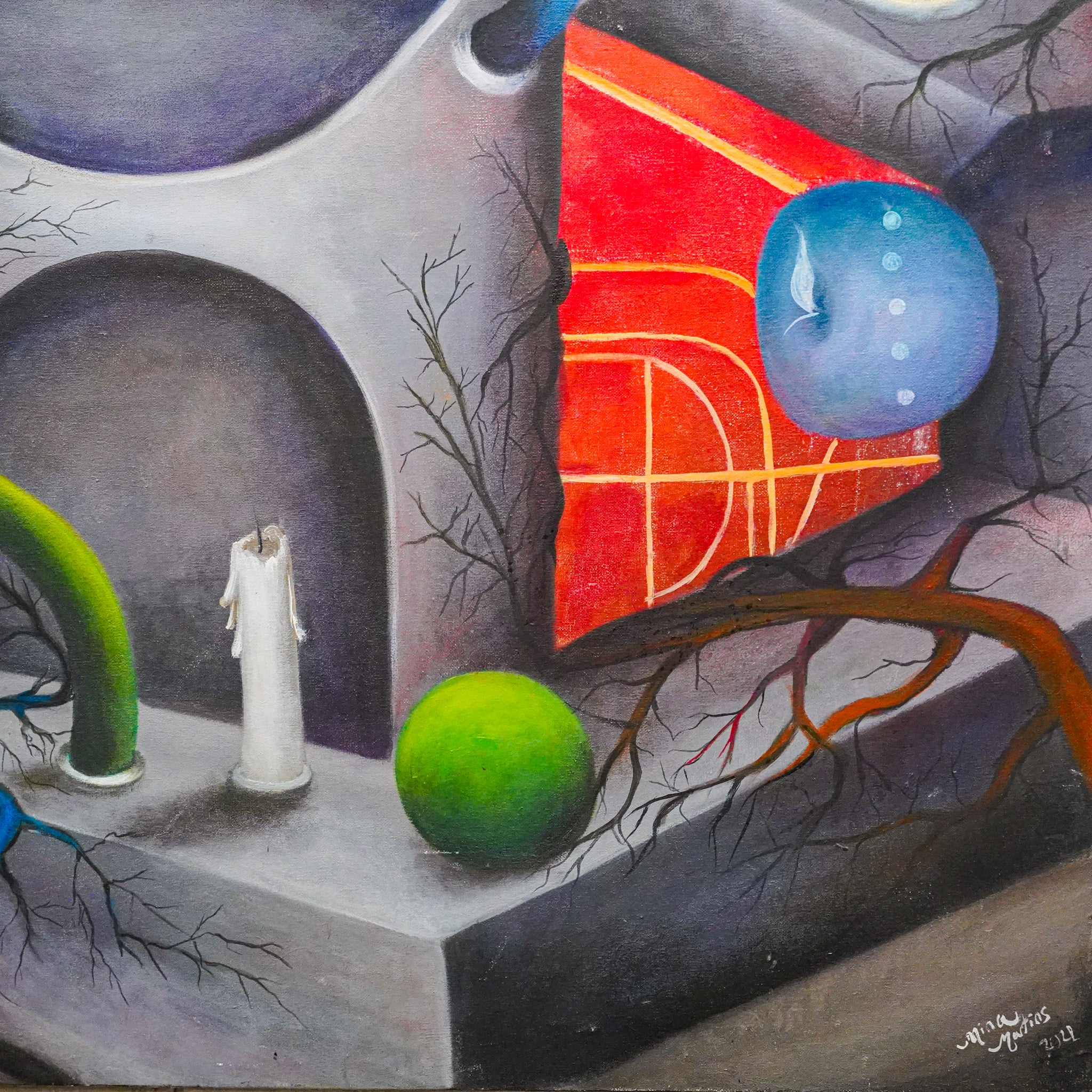 "Máquina del tiempo" | MX Original Painting