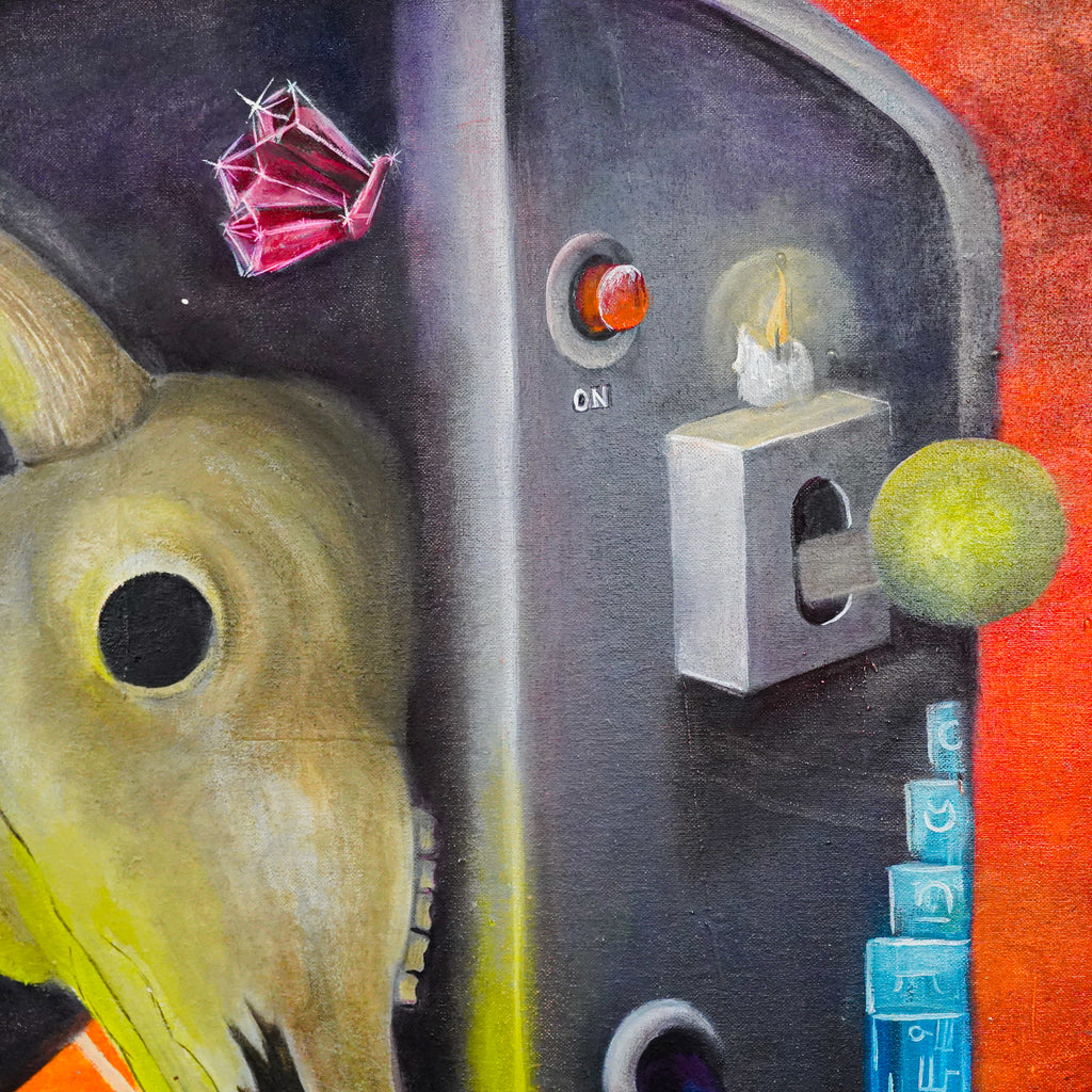 "Máquina del tiempo" | MX Original Painting