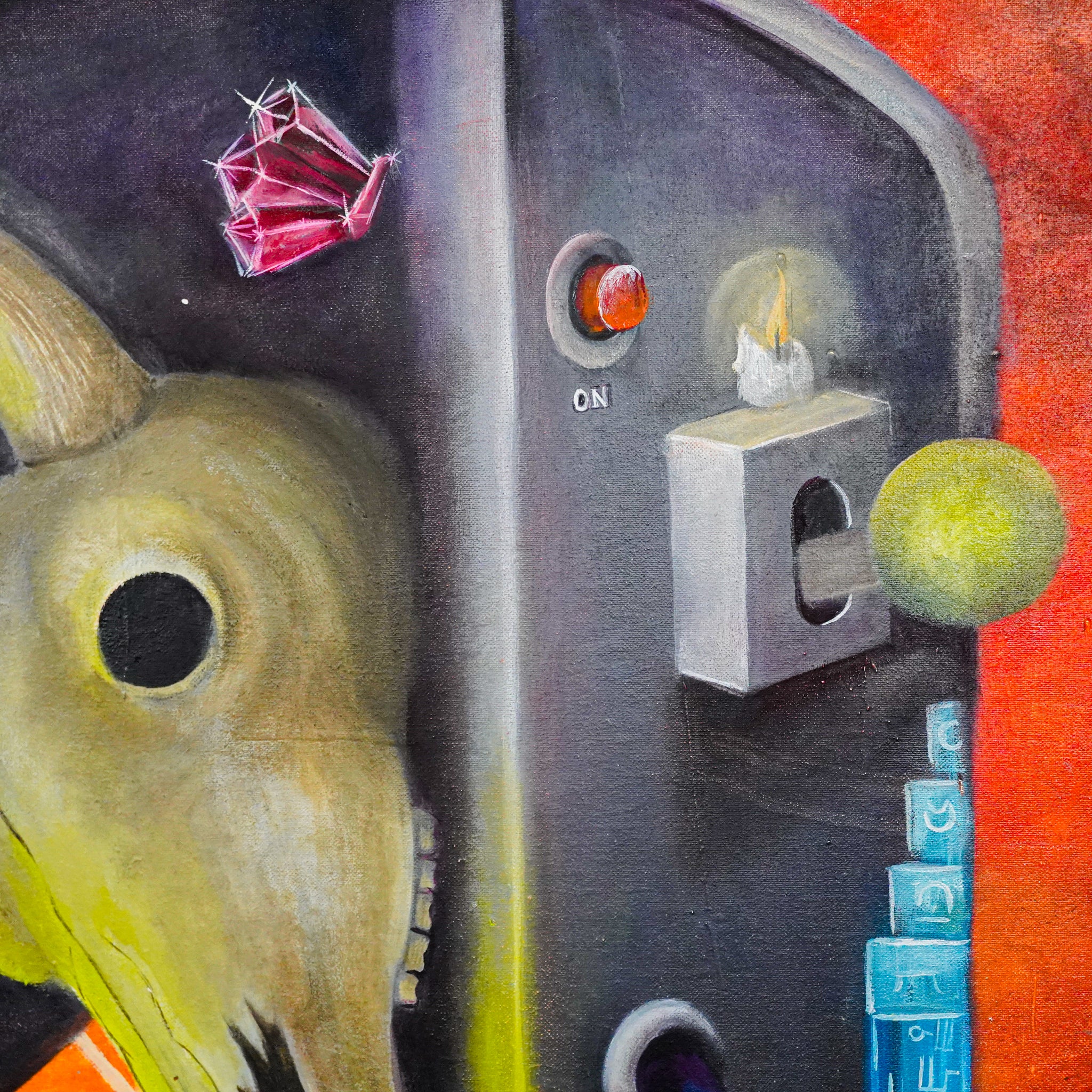 "Máquina del tiempo" | MX Original Painting