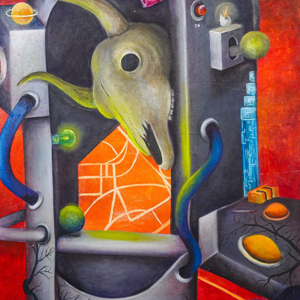 "Máquina del tiempo" | MX Original Painting