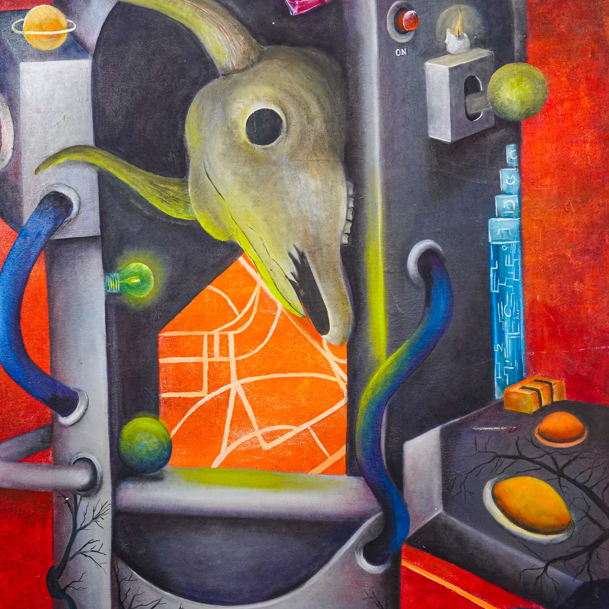 "Máquina del tiempo" | MX Original Painting