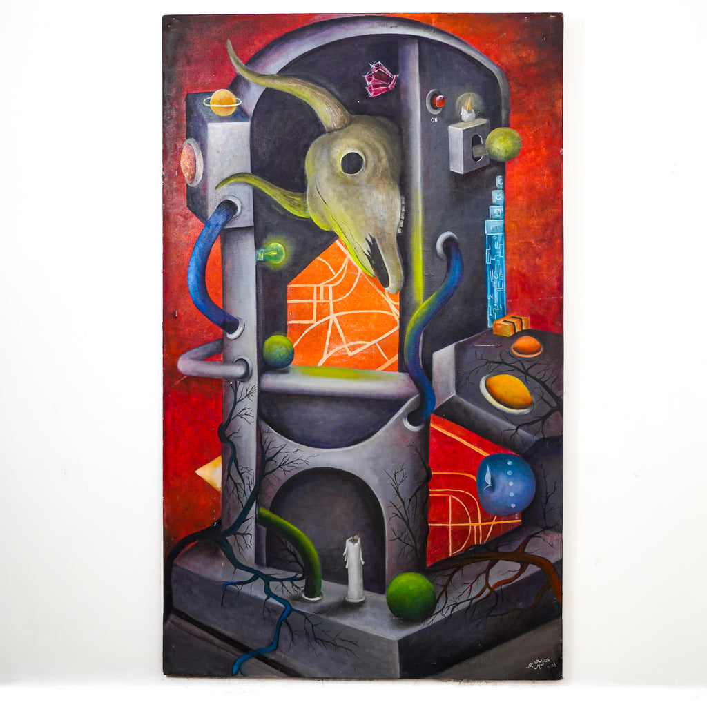 "Máquina del tiempo" | MX Original Painting