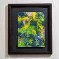 Pintura abstracta floral