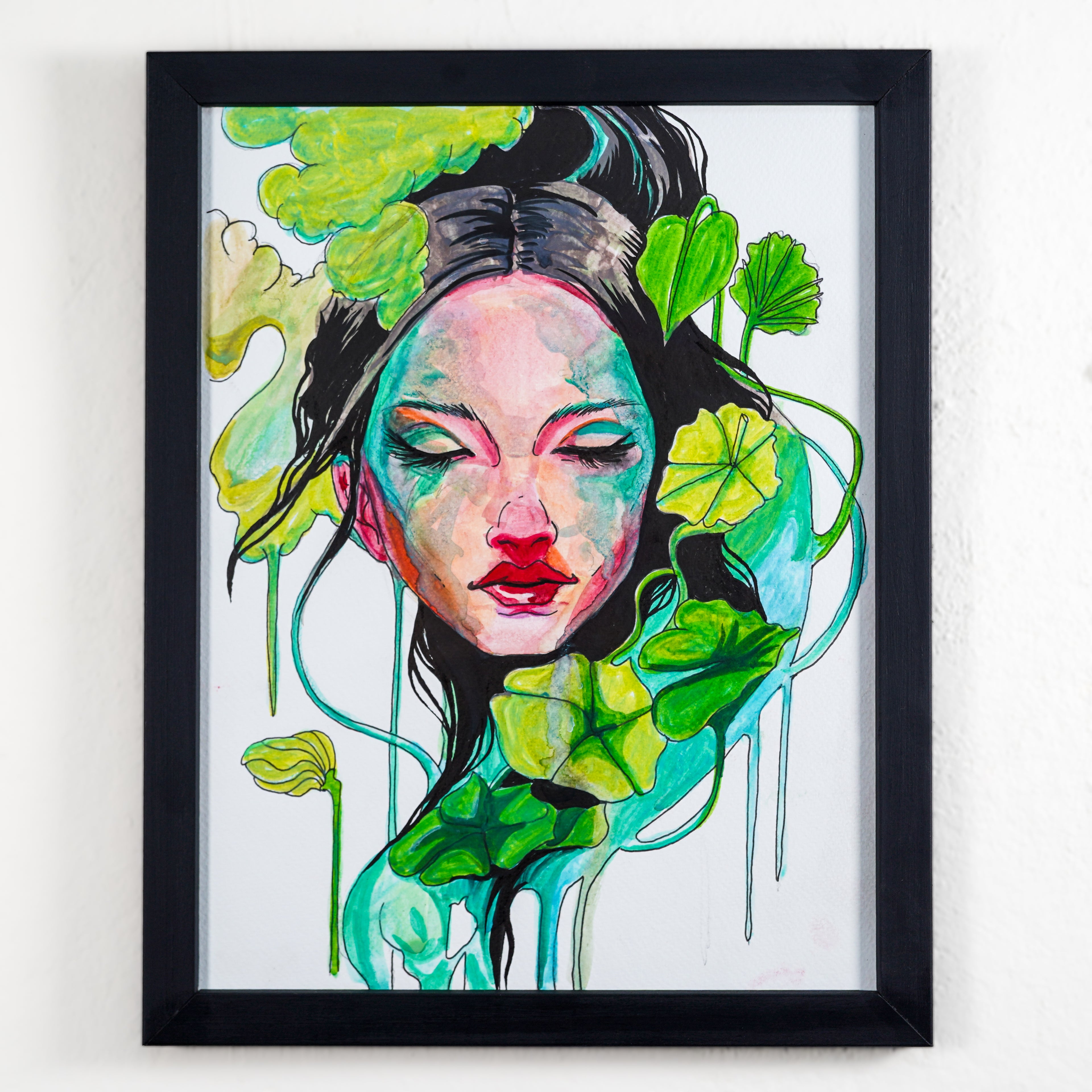 "Mujer acuarela" - MX Original Painting