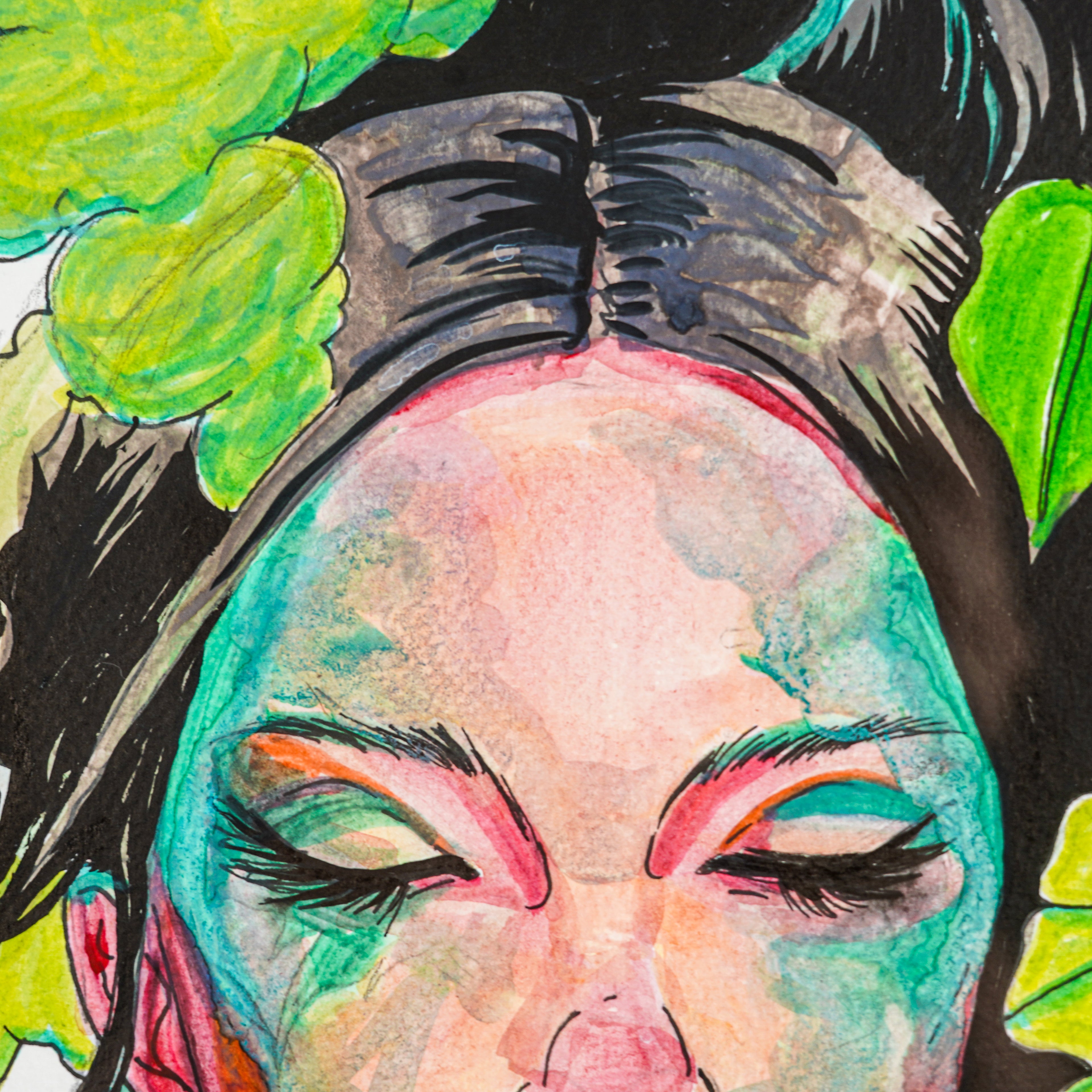 "Mujer acuarela" - MX Original Painting