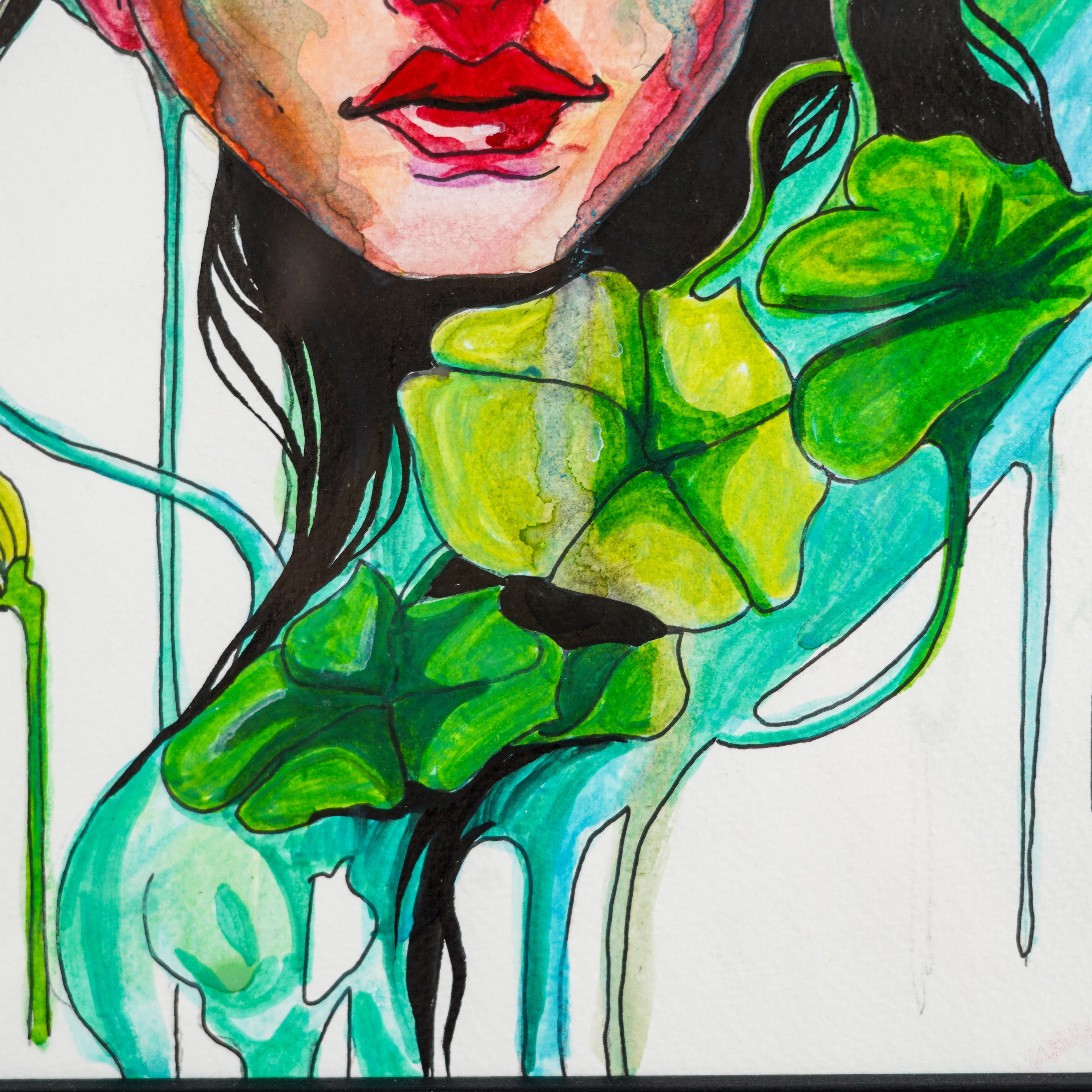 "Mujer acuarela" - MX Original Painting