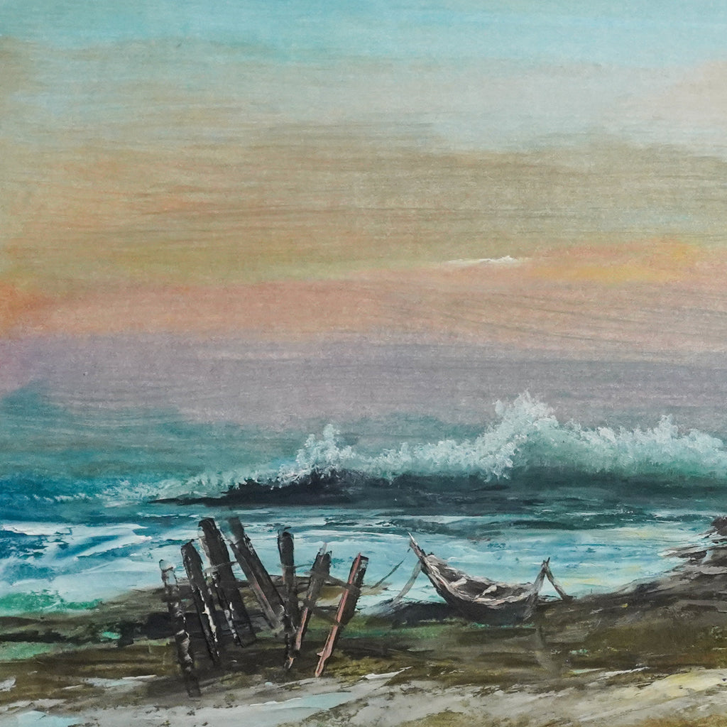 "A la orilla del mar" - MX Original Painting
