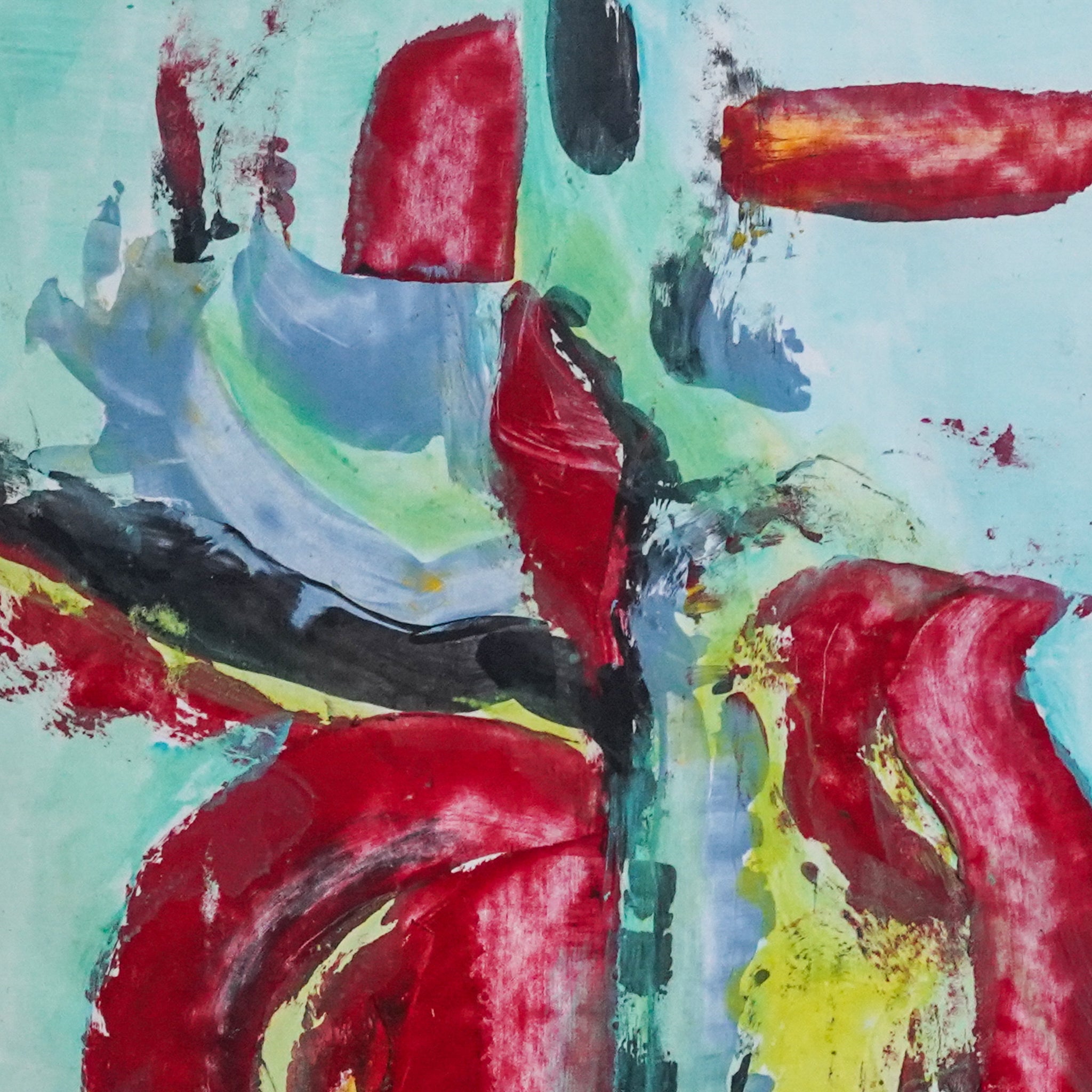 "Rojo dominante" - MX Original Painting