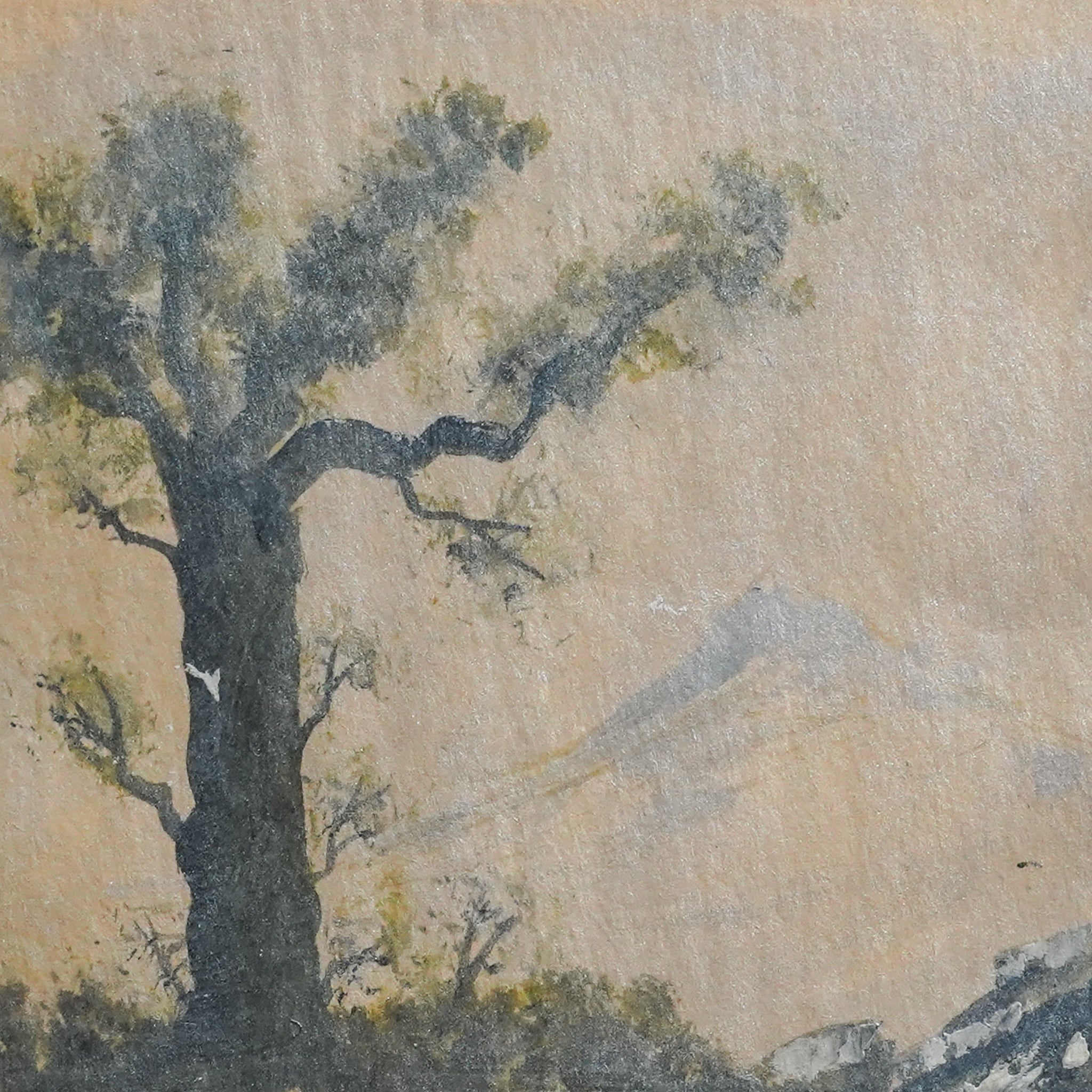 "Viviente & Volcán" - MX Original Painting