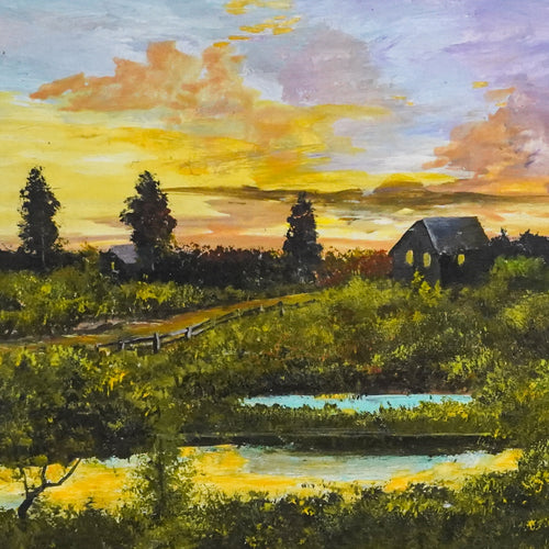 "Cayendo la tarde" - MX Original Painting