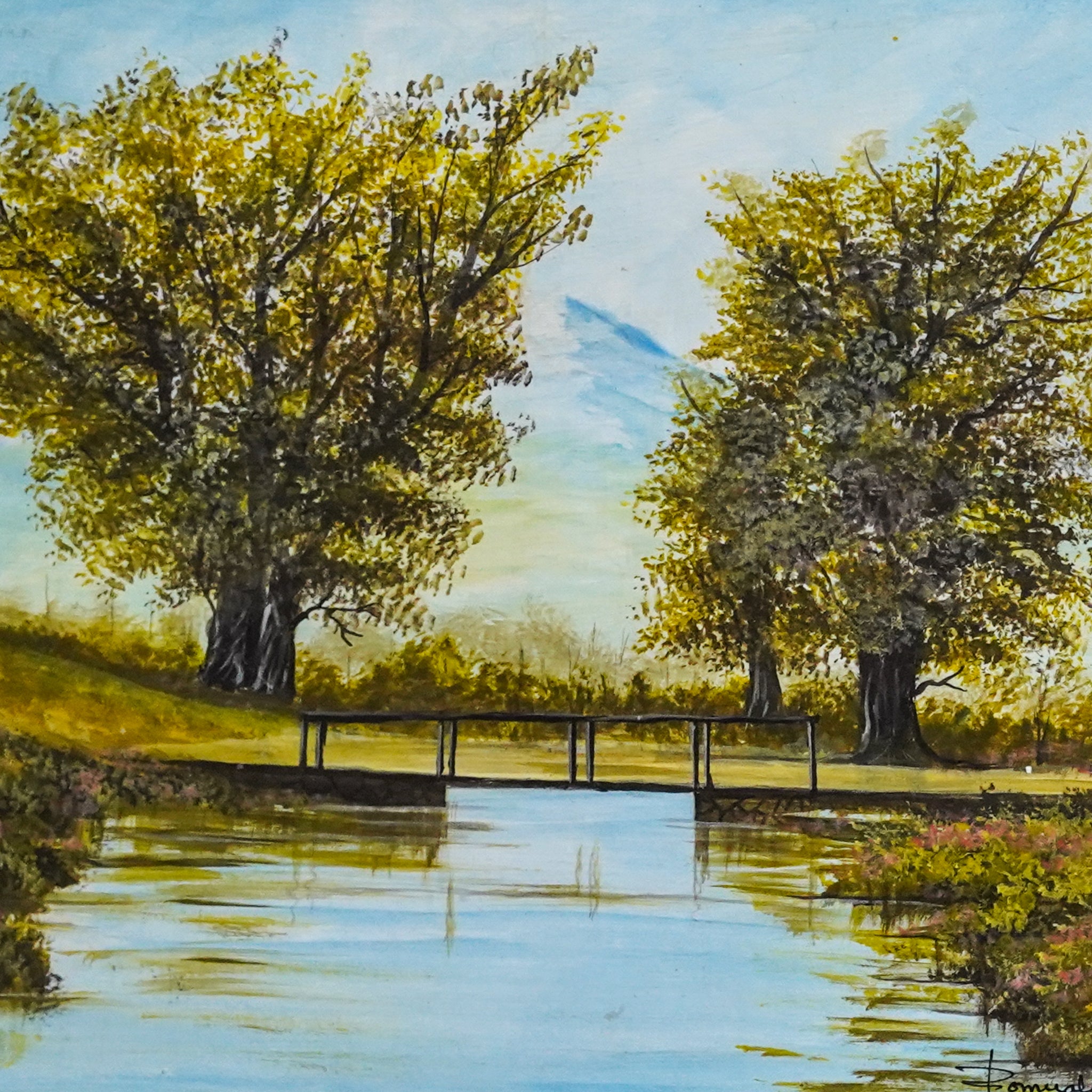 "Verano en el río" - MX Original Painting