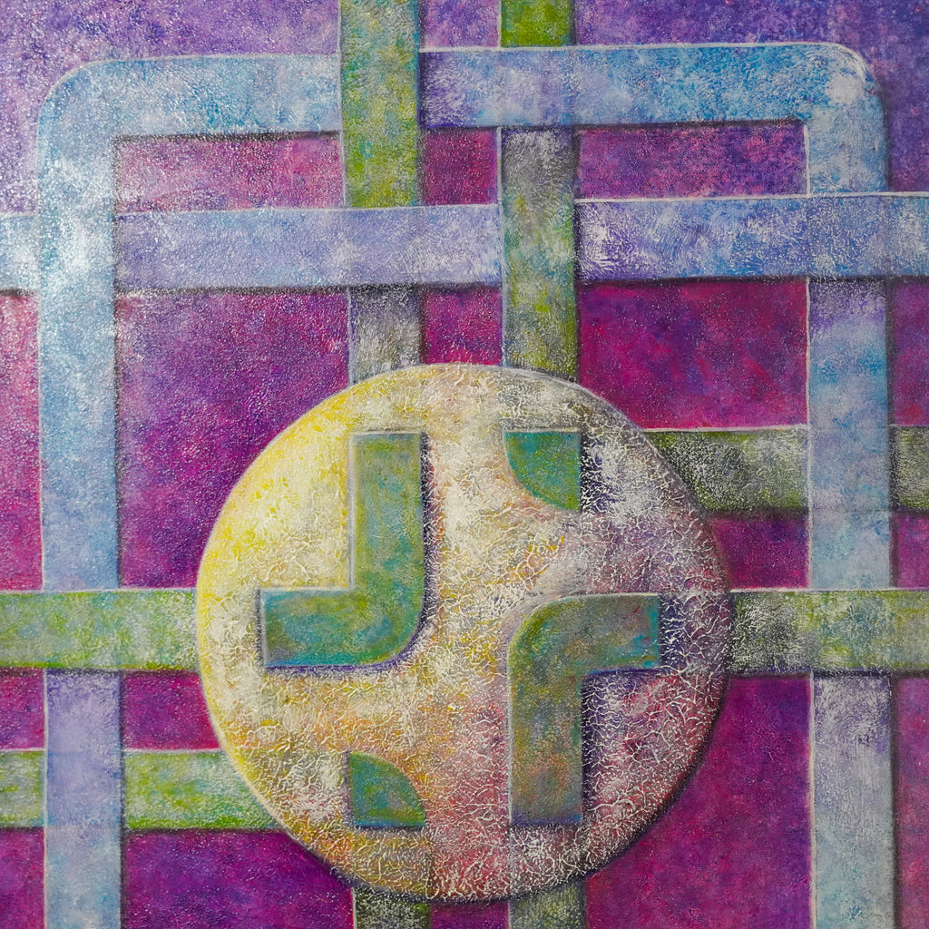 "Laberinto Magenta" - MX Original Painting