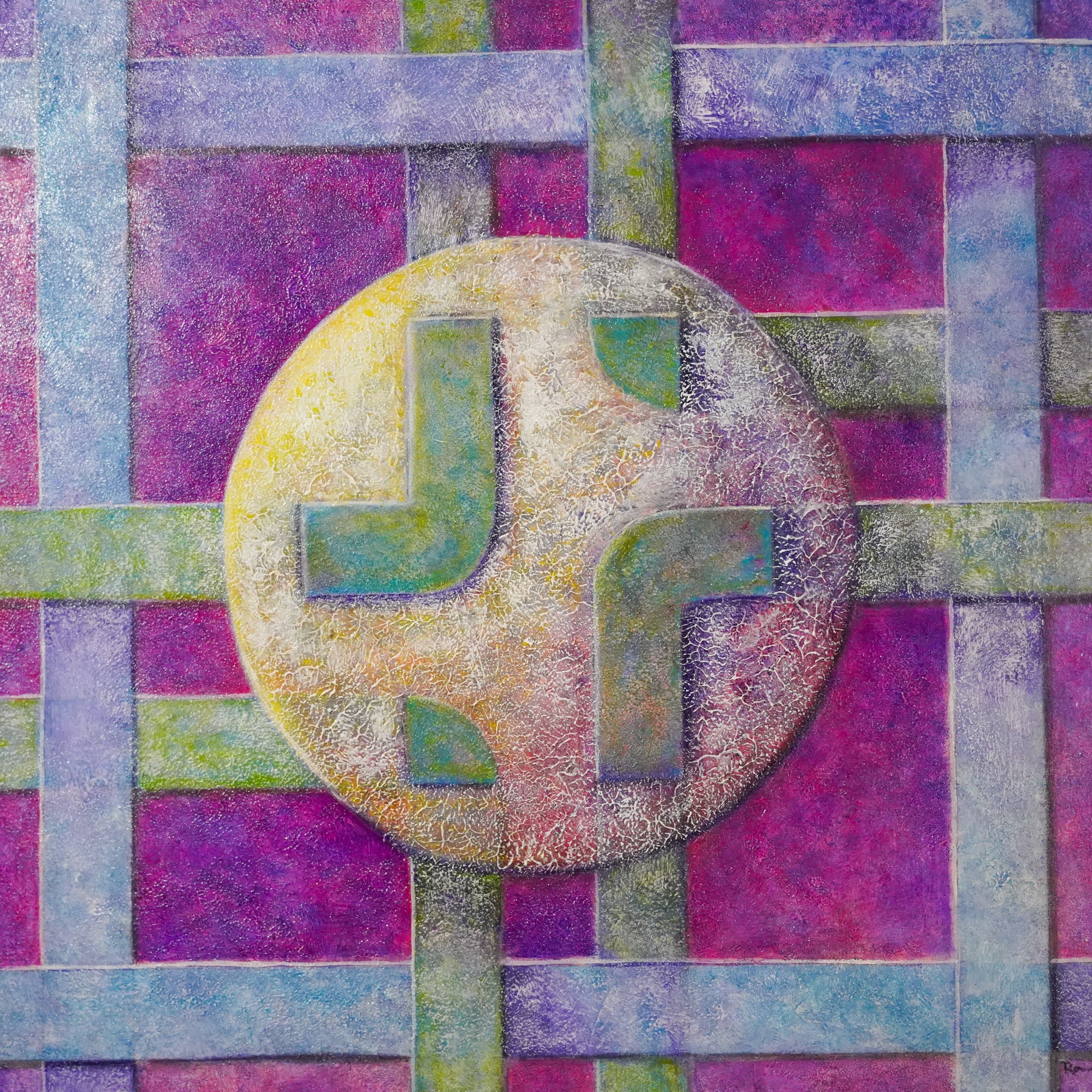 "Laberinto Magenta" - MX Original Painting