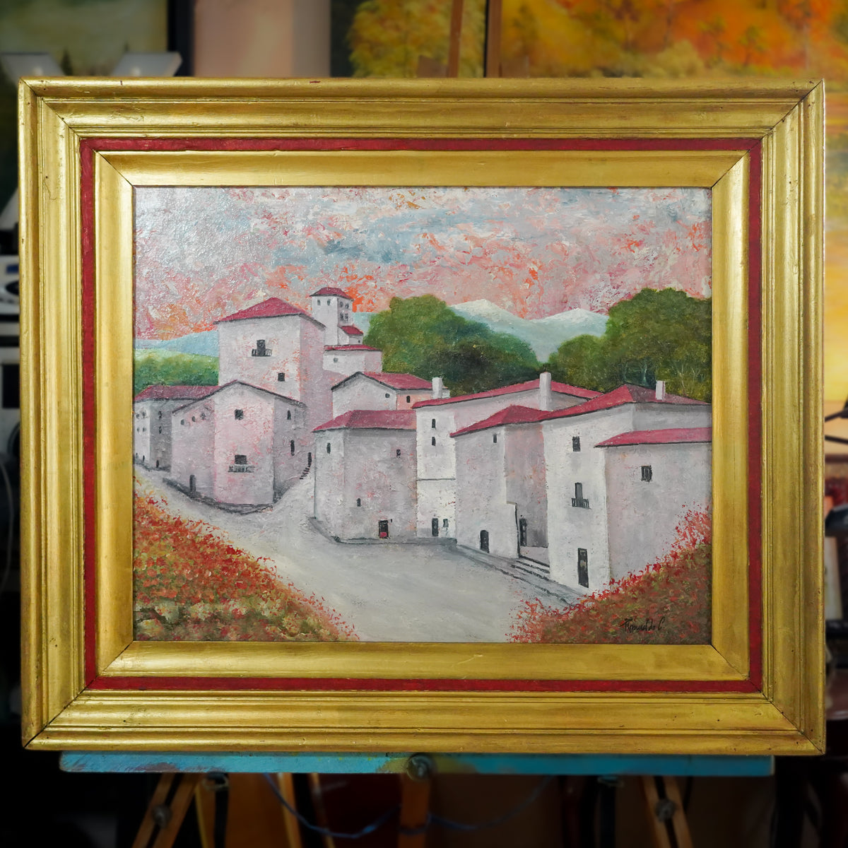 "Pueblito" - MX Original Painting