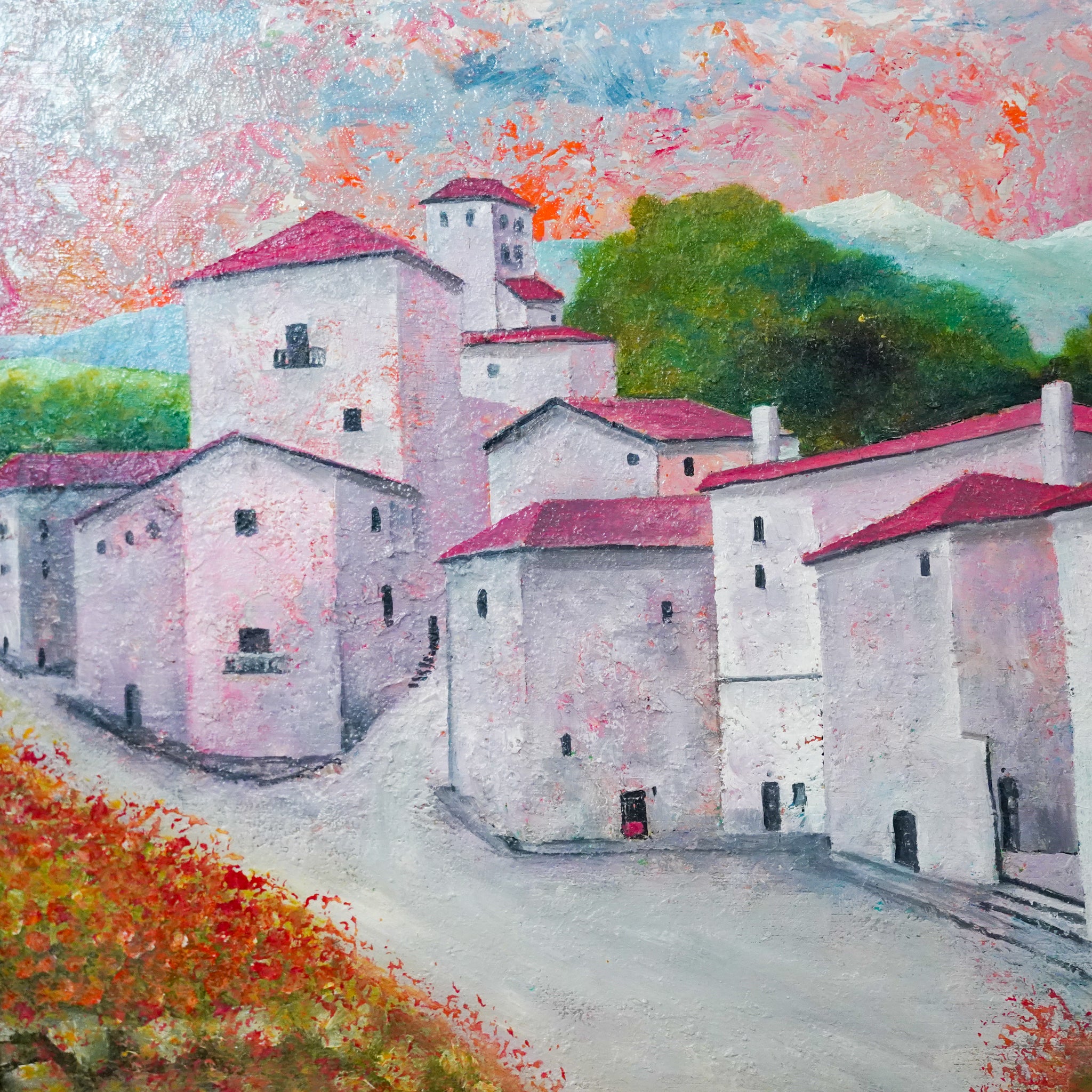 "Pueblito" - MX Original Painting