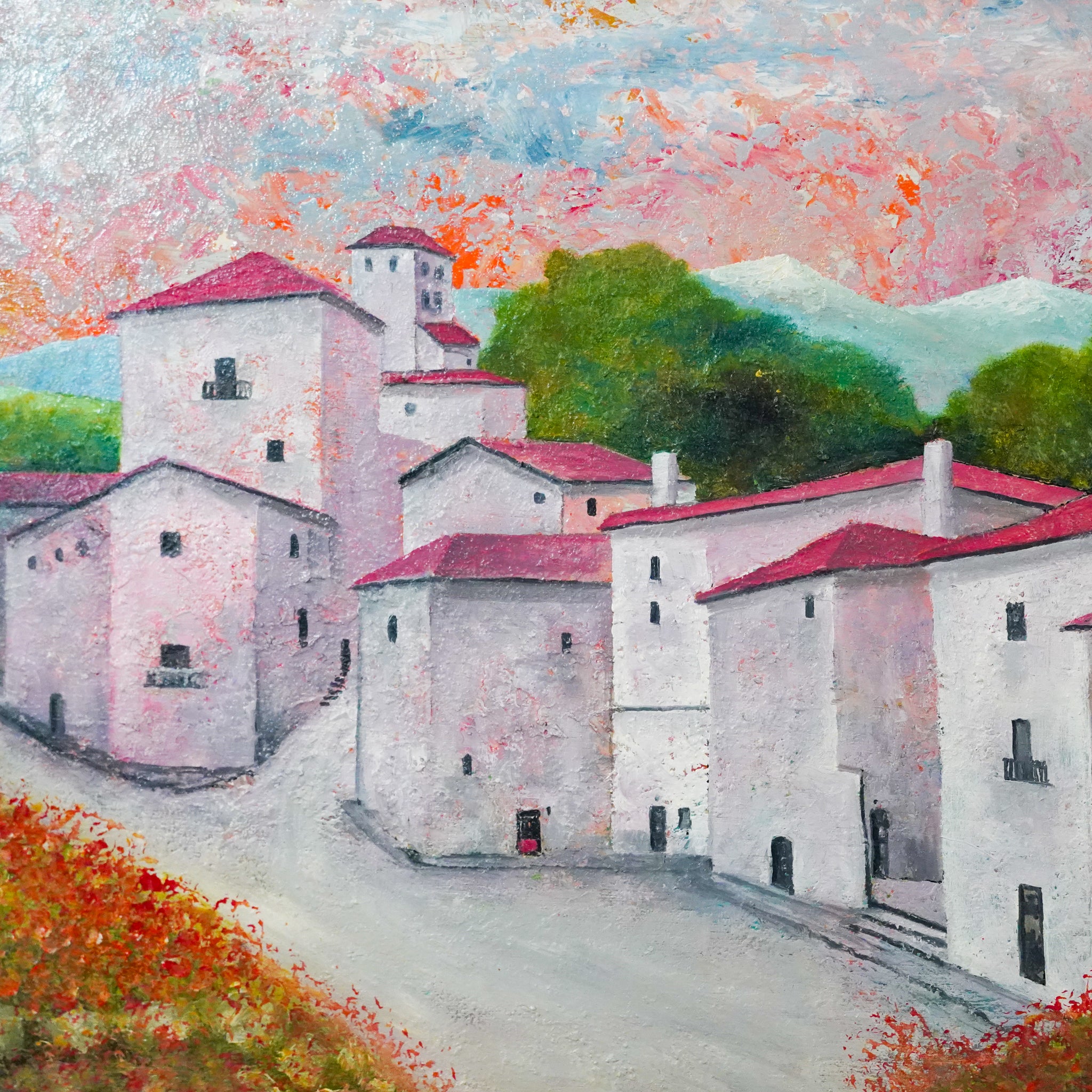 "Pueblito" - MX Original Painting