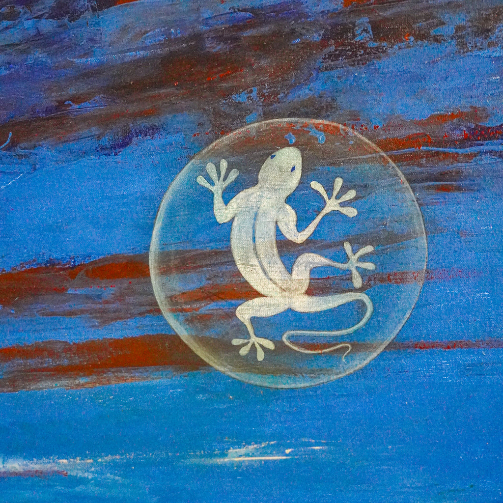 "Allá al atardecer" - MX Original Painting